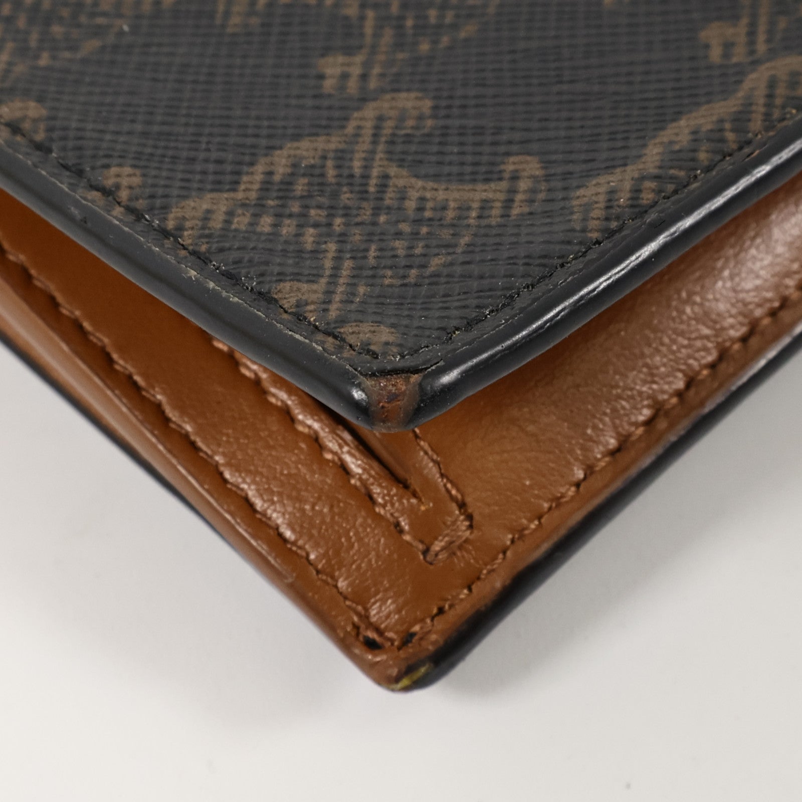CELINE 帆布Triomphe Wallet錢包
