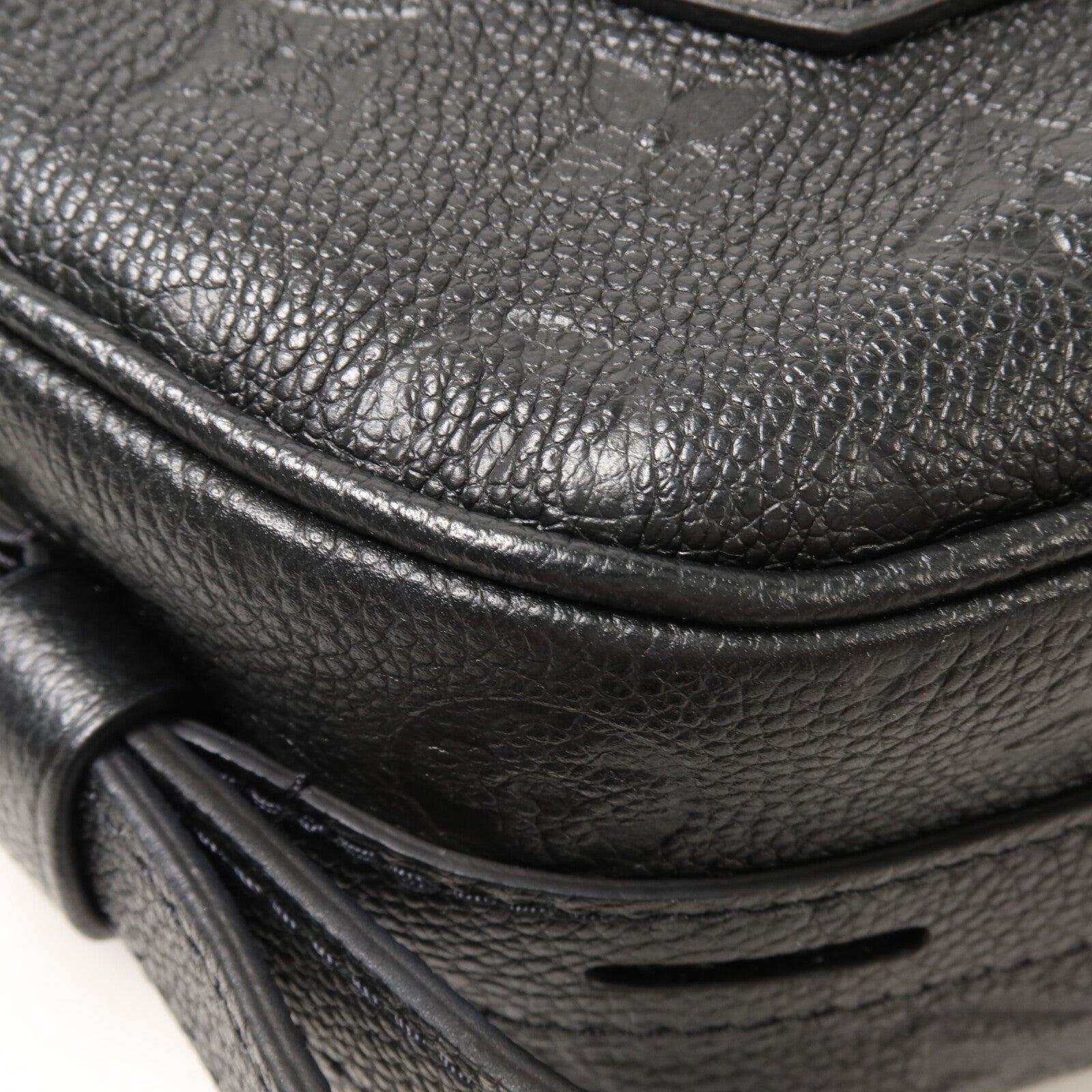LOUIS VUITTON Monogram Empreinte Boite Chapeau Souple MM肩背袋