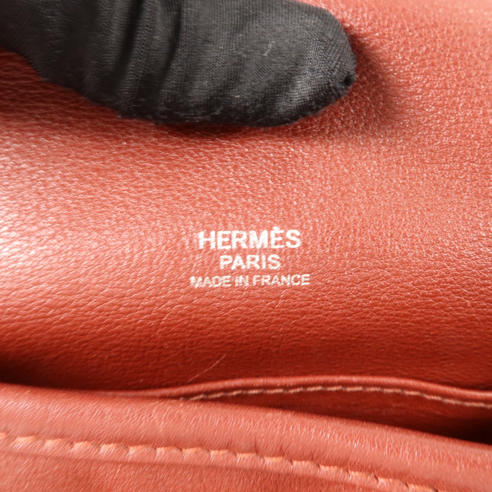 HERMES Swift皮革Barda 30肩背袋Noir