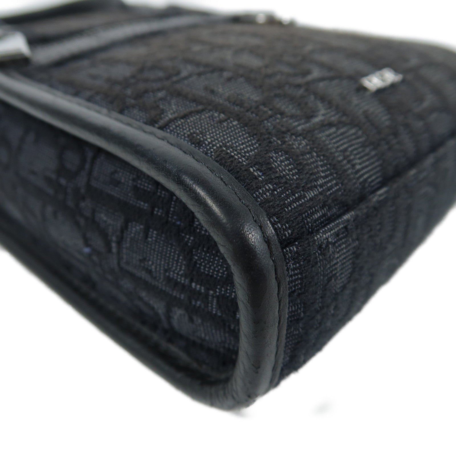 Dior 帆布Safari North-South Mini Tote Bag銀扣手挽肩背兩用袋