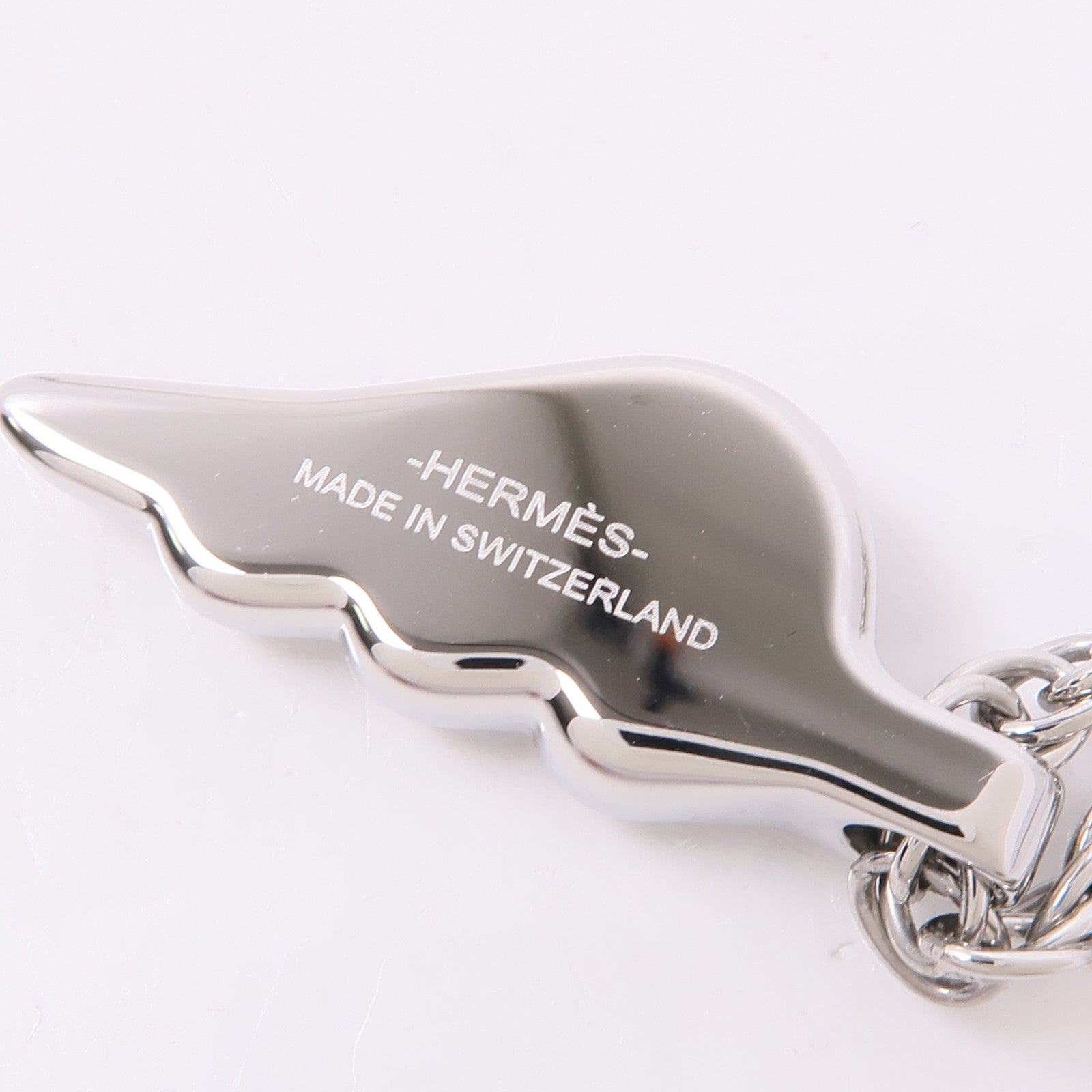 HERMES 【激減優惠】不鏽鋼Bon Voyage Key Ring鑰匙圈