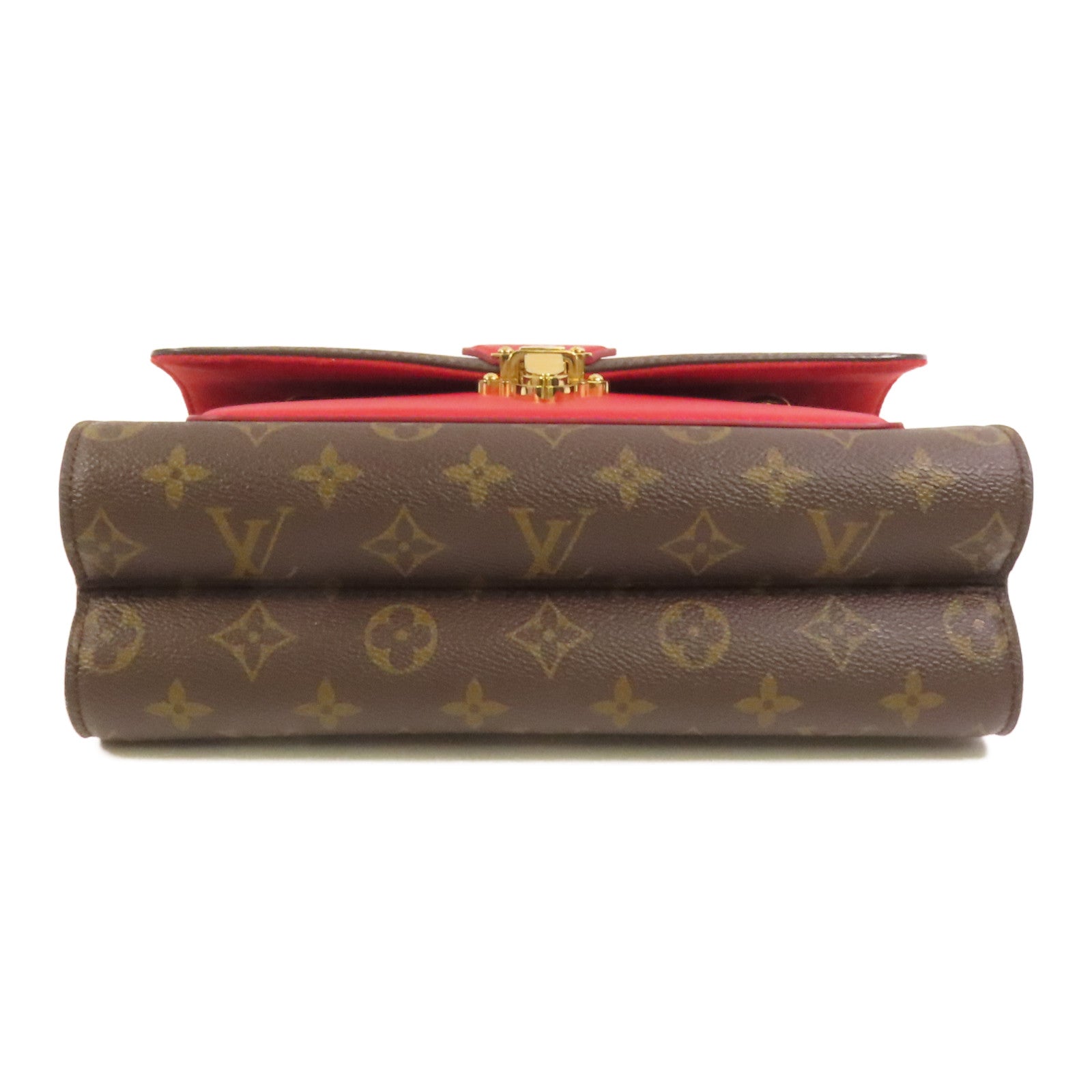 LOUIS VUITTON Monogram Victoire金扣鏈帶肩背袋