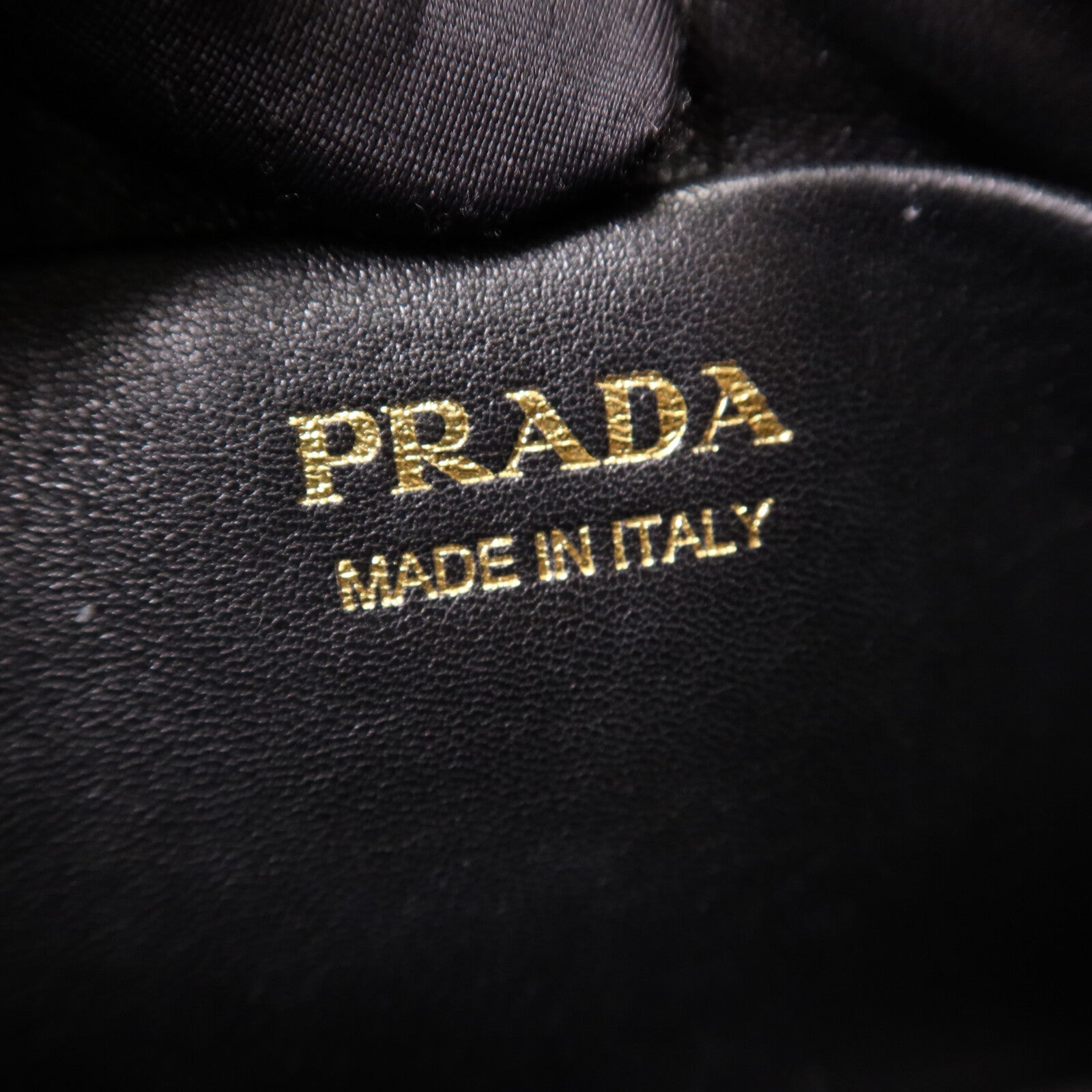 PRADA 牛皮皮革Arque金扣手挽肩背兩用袋
