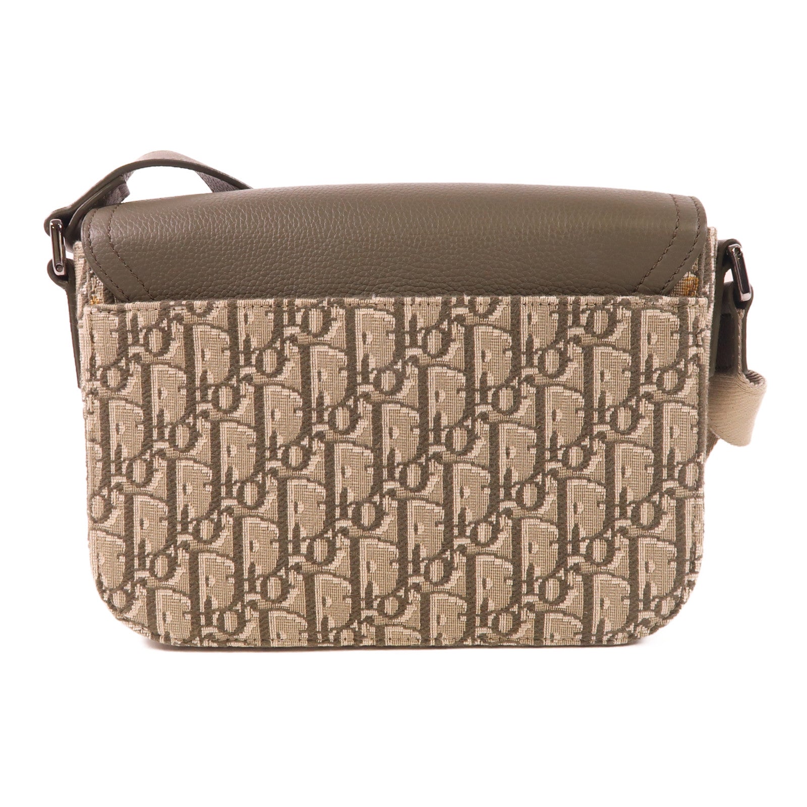 Dior 帆布Dior Oblique Shoulder Bag銀扣肩背袋