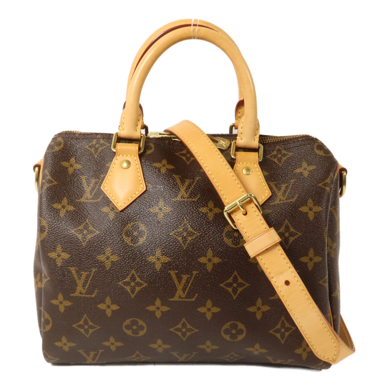 LOUIS VUITTON Monogram Speedy Bandouliere 25手挽肩背兩用袋