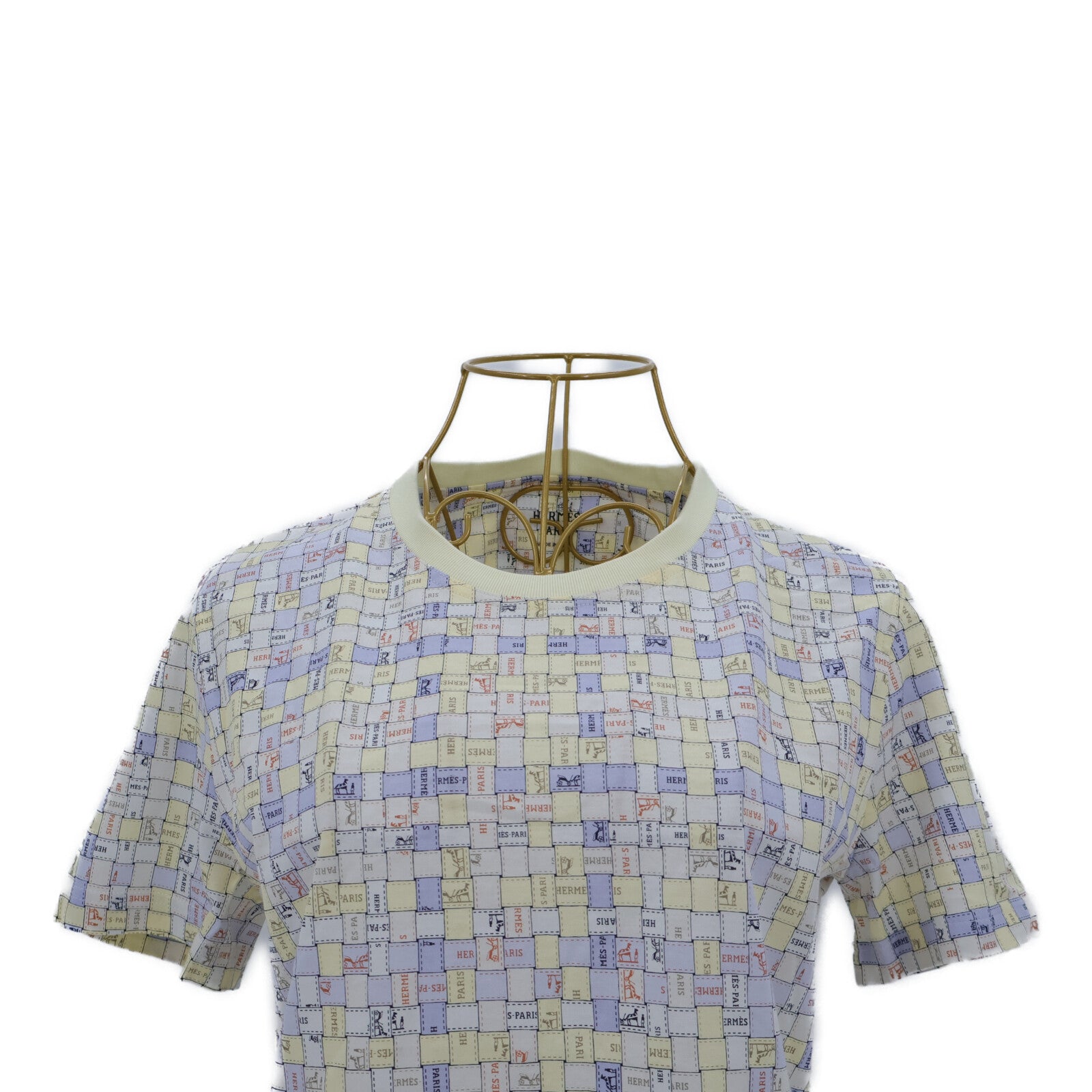 HERMES Bolduc au Carre Micro T-shirt上衣