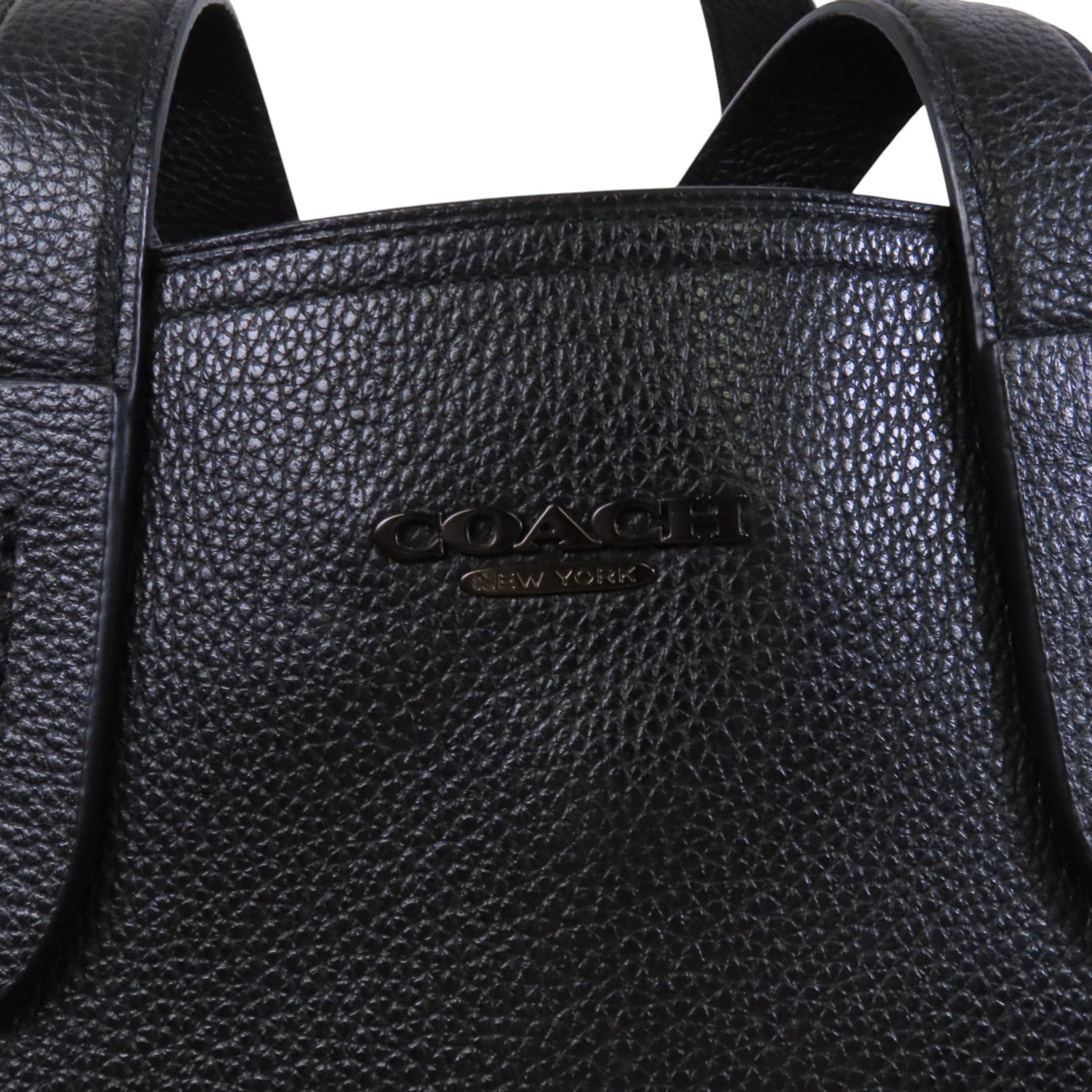 COACH 牛皮皮革2Way Shoulder Bag手挽肩背兩用袋