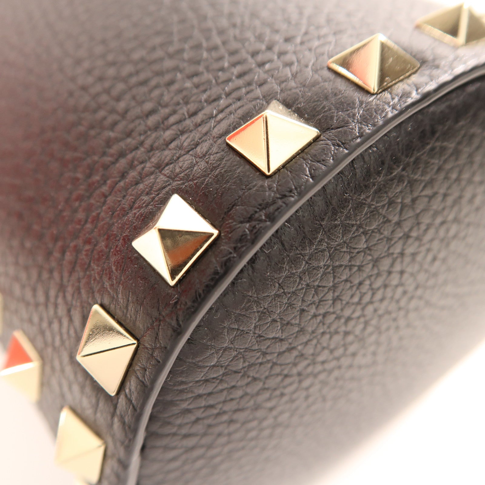 Valentino 牛皮皮革Chain Bucket Bag肩背袋