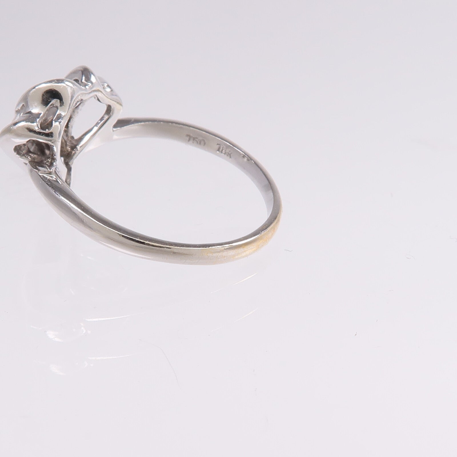JEWELRY 18K白金Ring鑽石戒指US#6