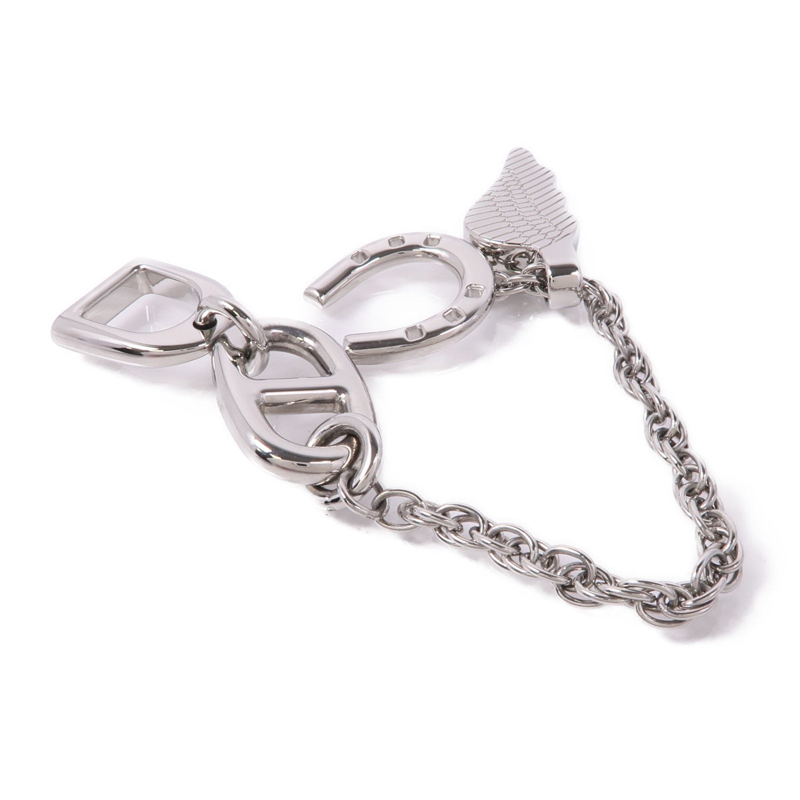 HERMES 不鏽鋼Bon Voyage Key Ring鑰匙圈– Brand Off Hong Kong
