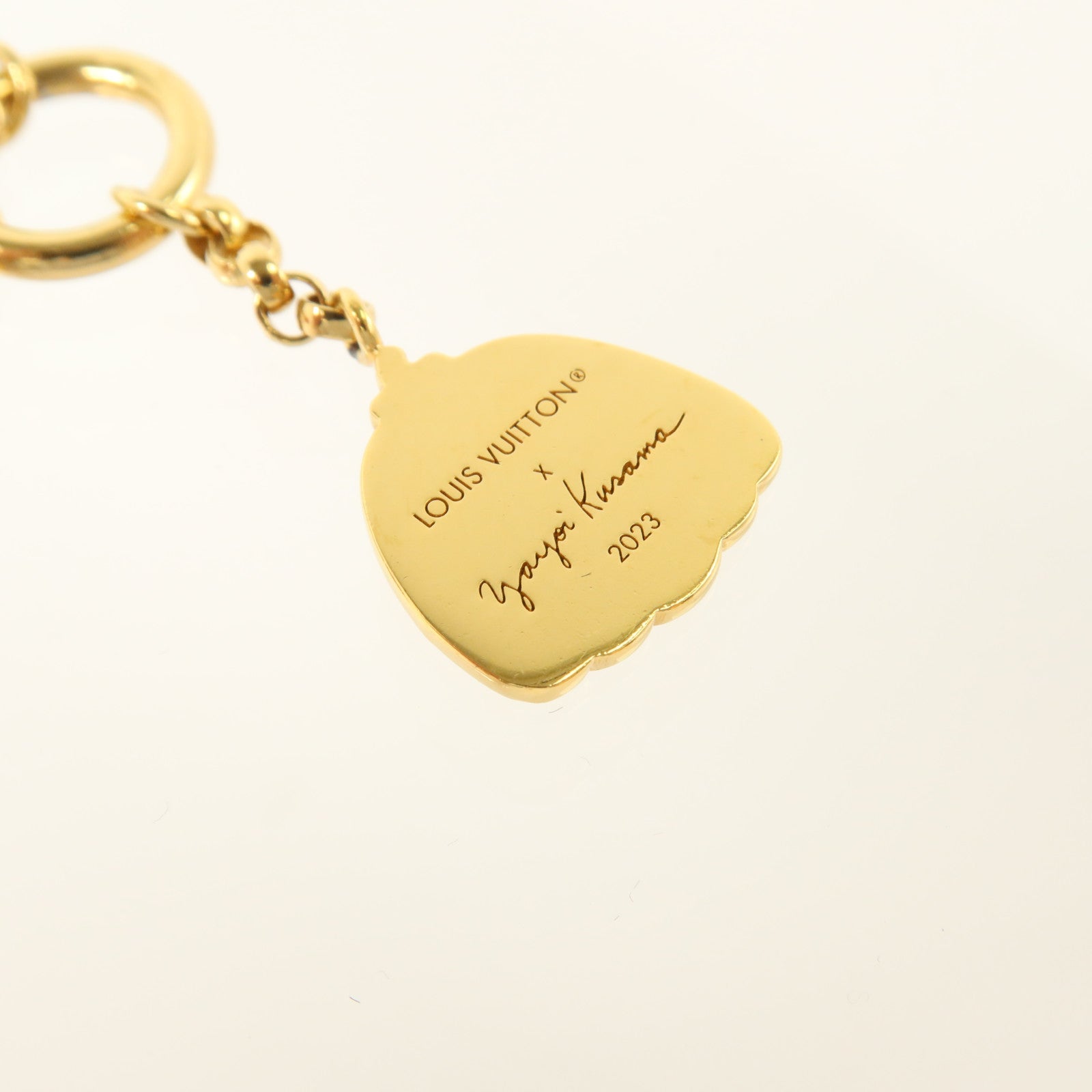 LOUIS VUITTON PVC/金屬LV x YK Infinity Dots Necklace項鏈