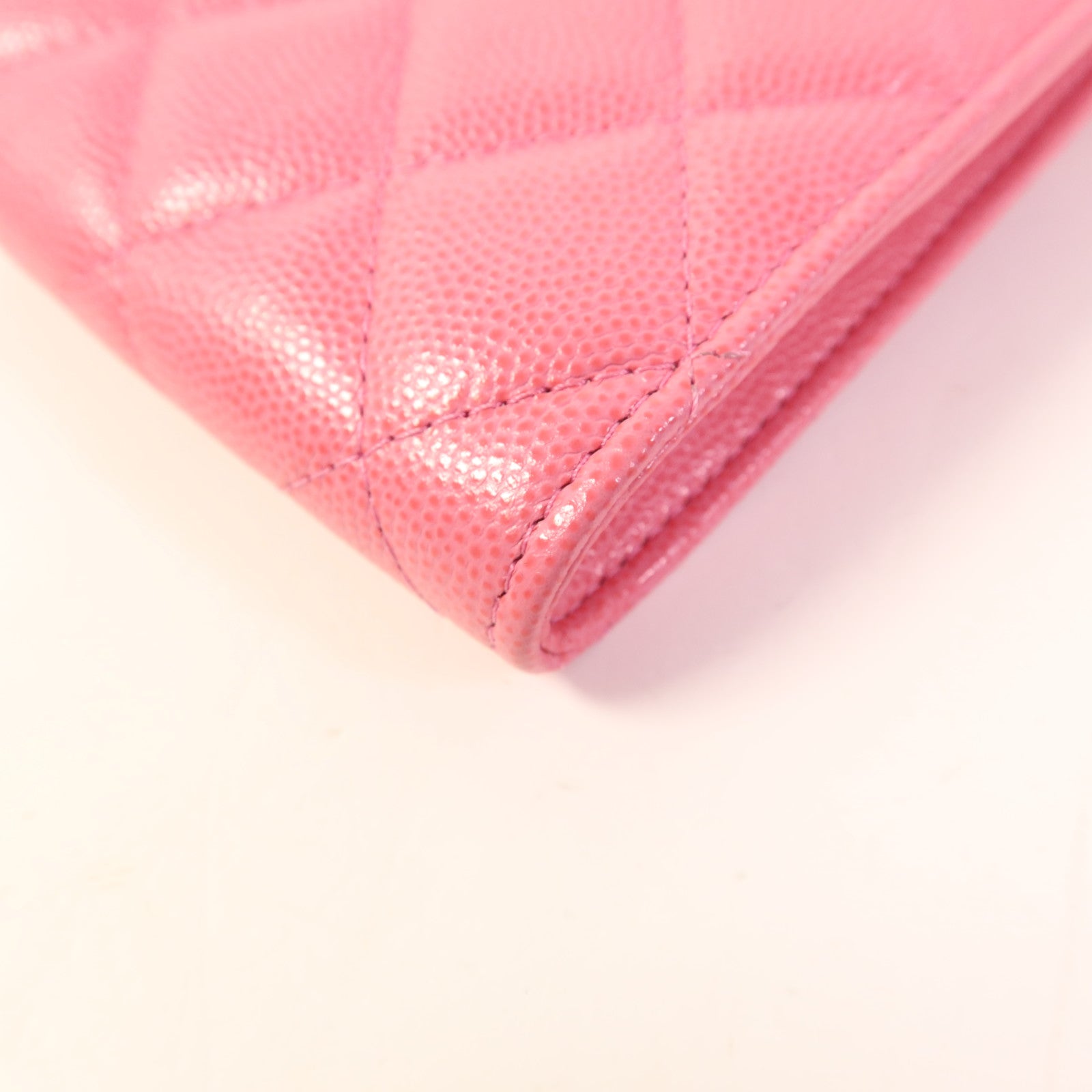 CHANEL 牛皮皮革Phone Holder金扣鏈帶肩背袋