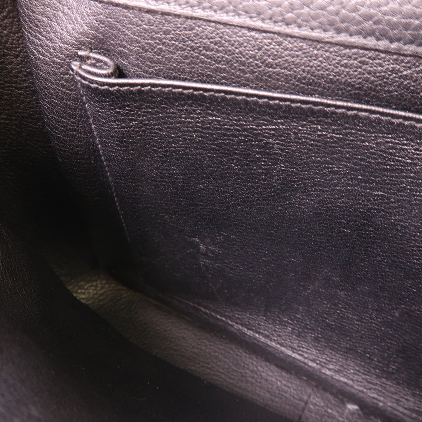 HERMES 【激減優惠】Clemence皮革Steve 27肩背袋89 Noir