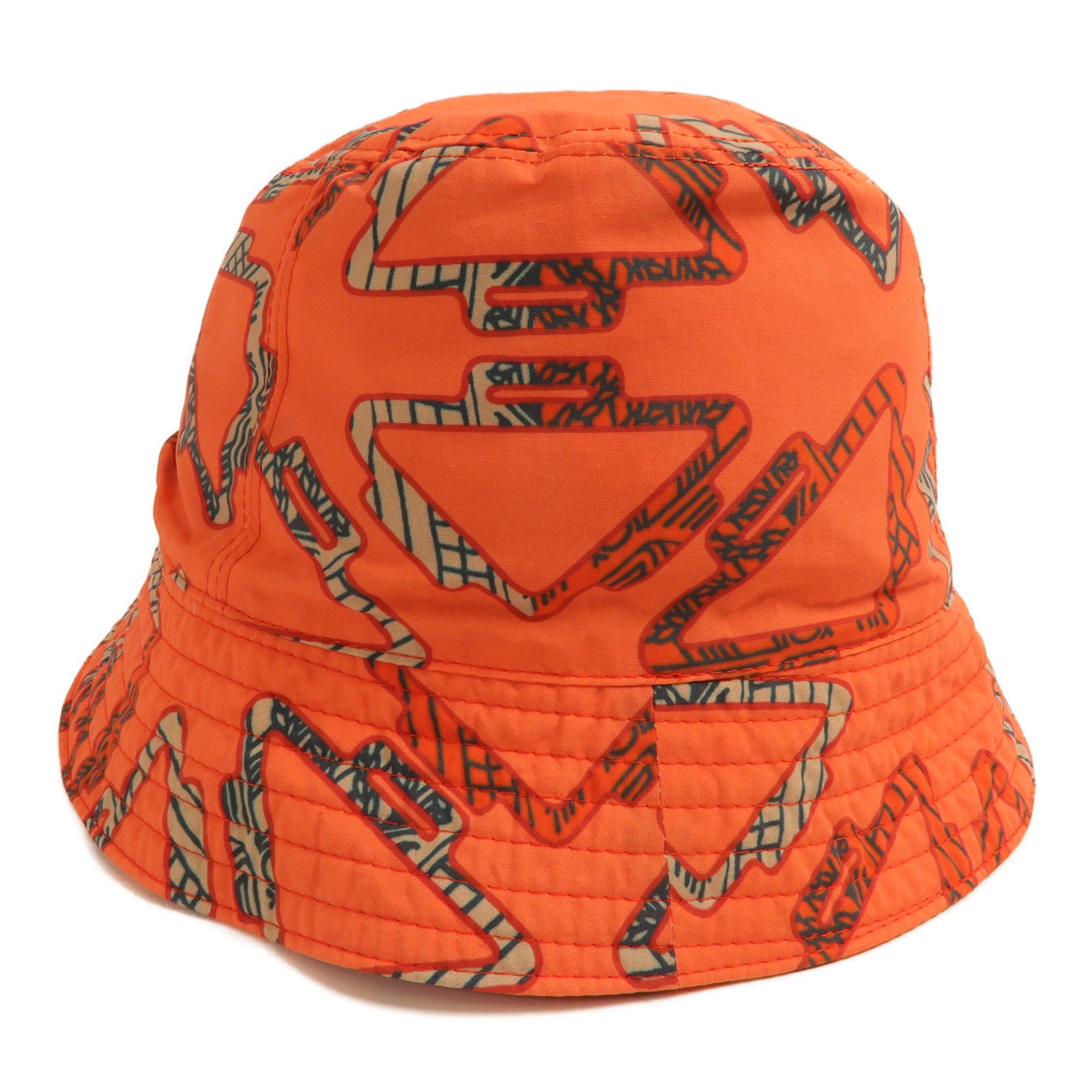 HERMES 棉布Hat帽子