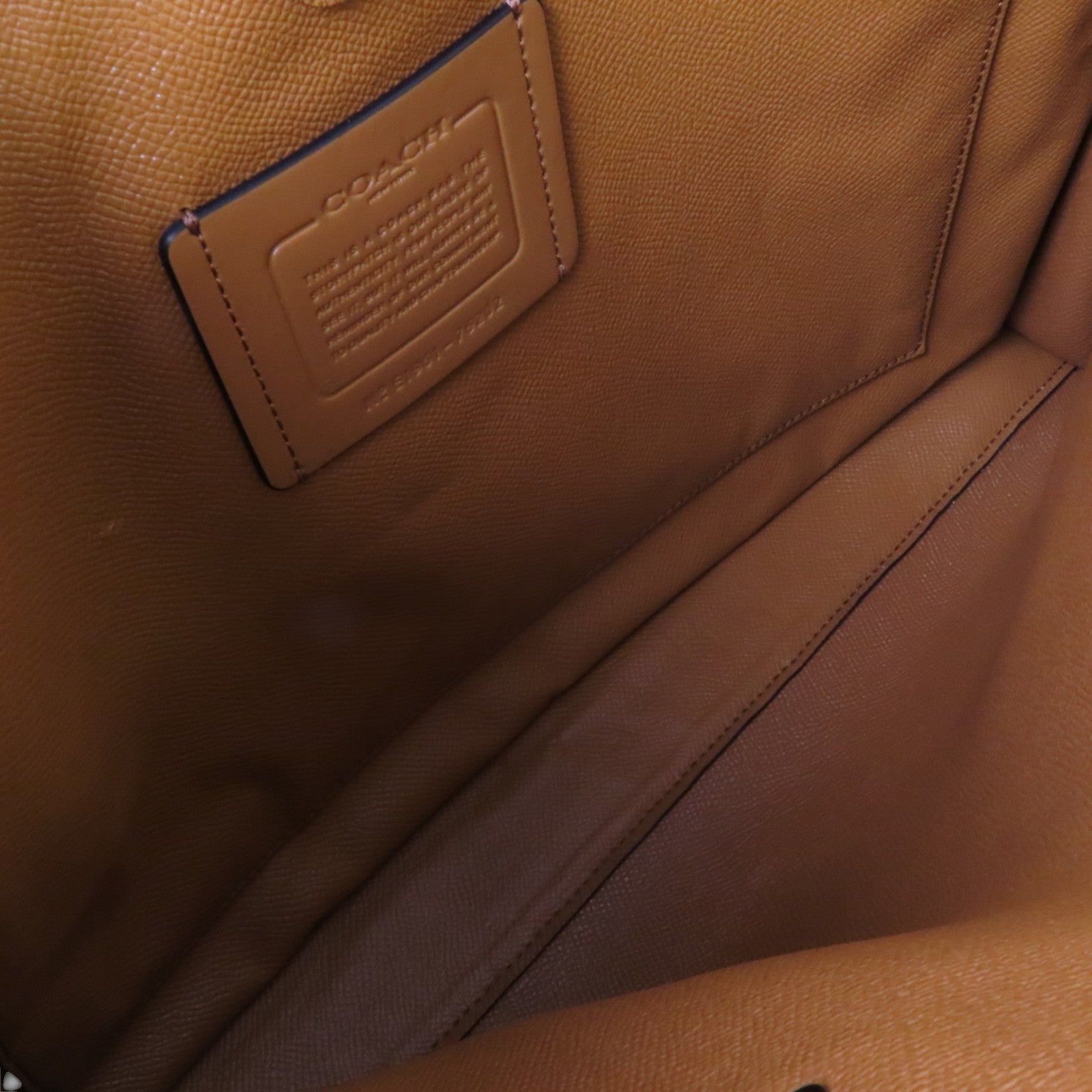 COACH 牛皮皮革2Way Shoulder Bag手挽肩背兩用袋