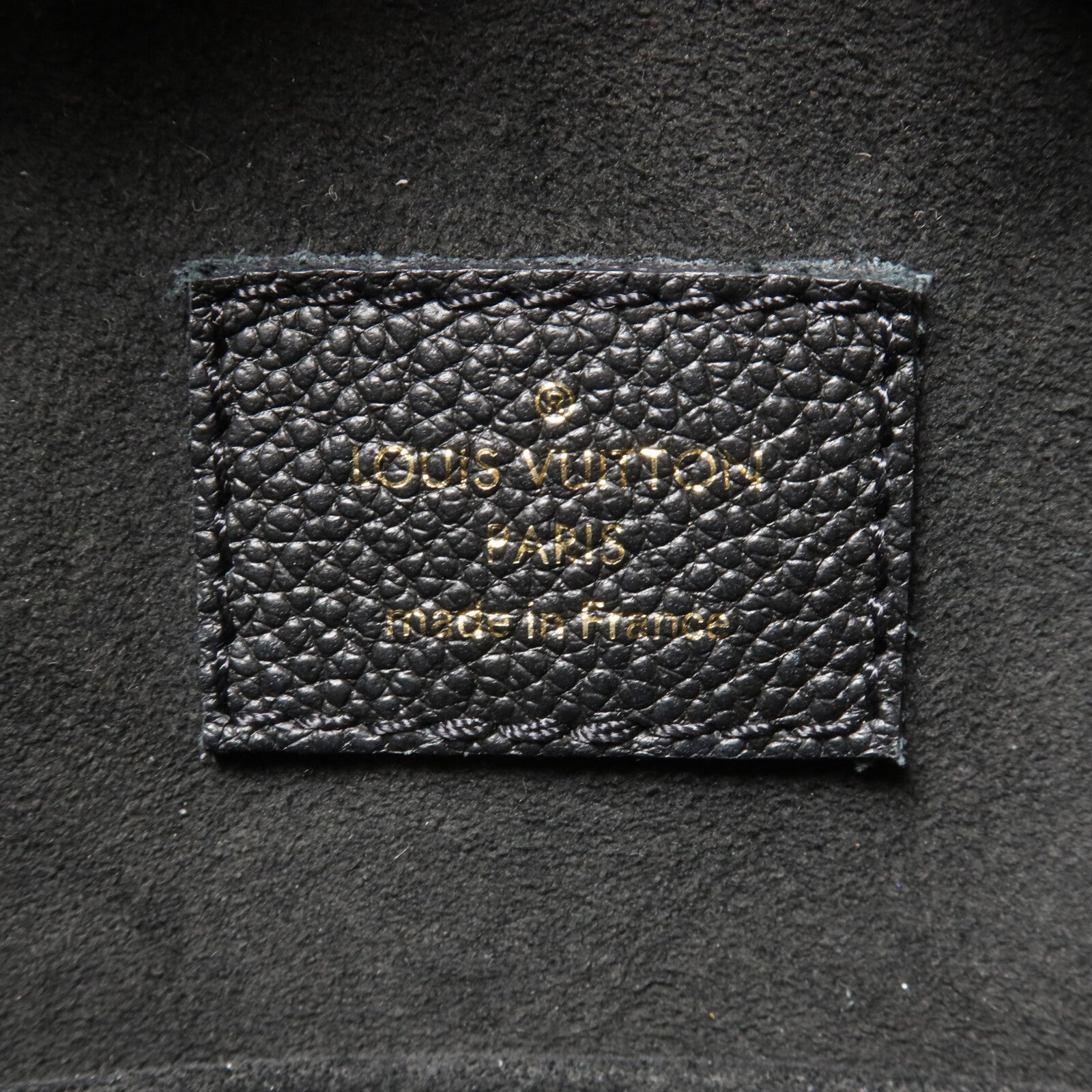 LOUIS VUITTON Monogram Empreinte Boite Chapeau Souple MM肩背袋