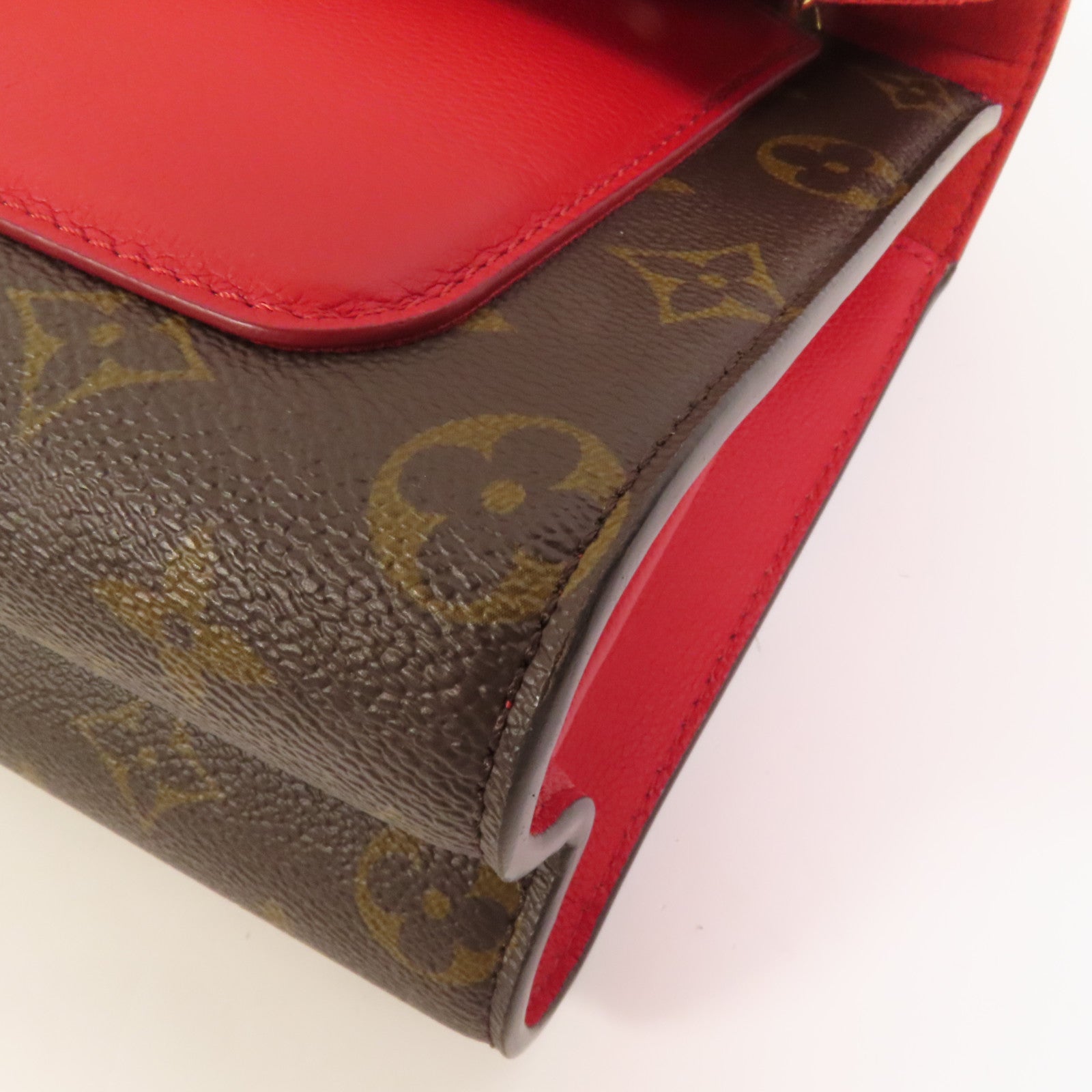 LOUIS VUITTON Monogram Victoire金扣鏈帶肩背袋