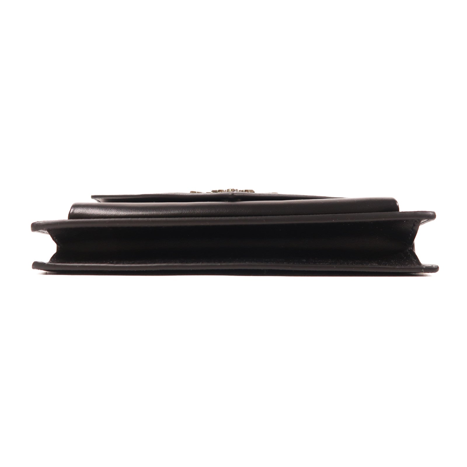 PRADA SHW Shoulder Bag Leather Black