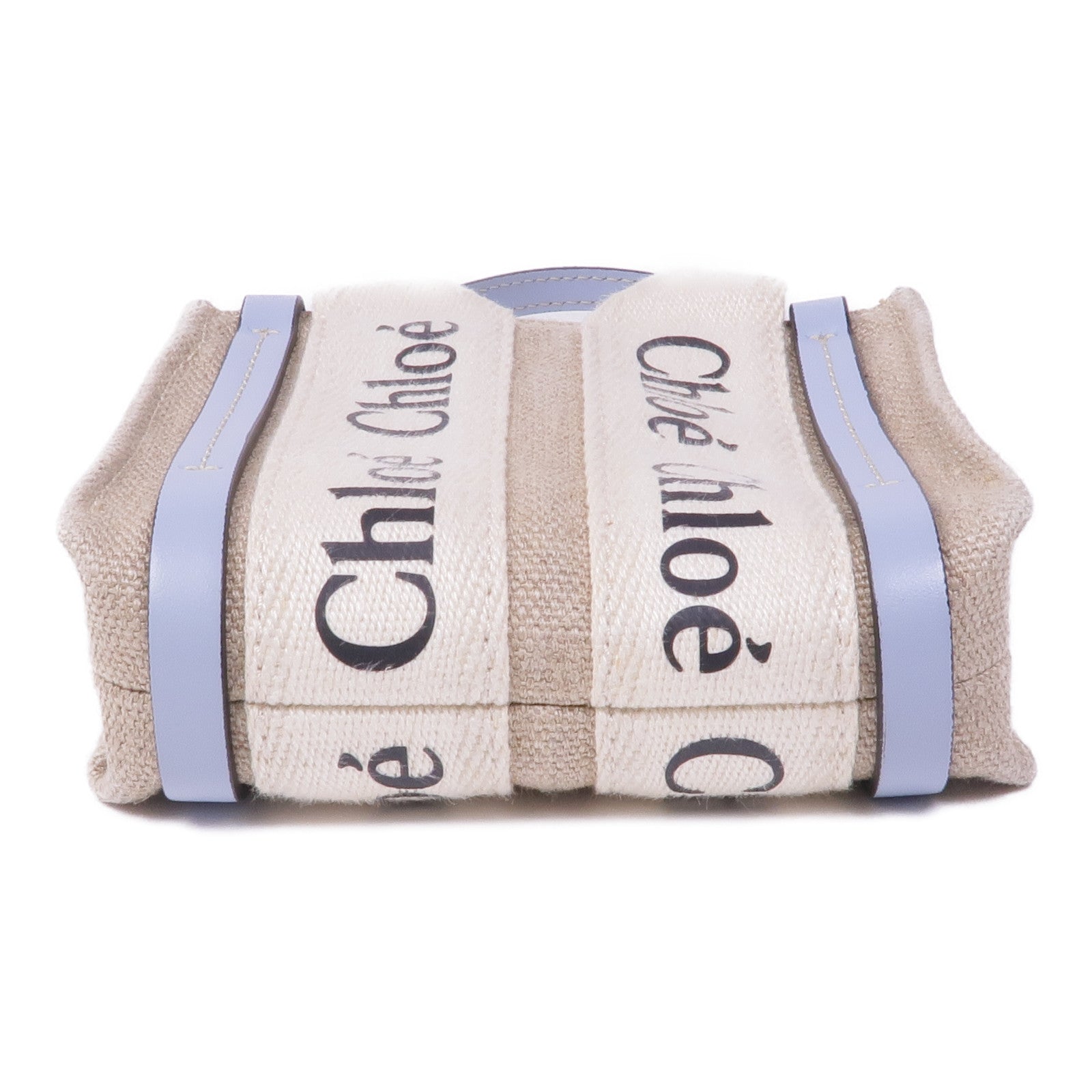 Chloe 帆布Nano Woody Tote手挽肩背兩用袋