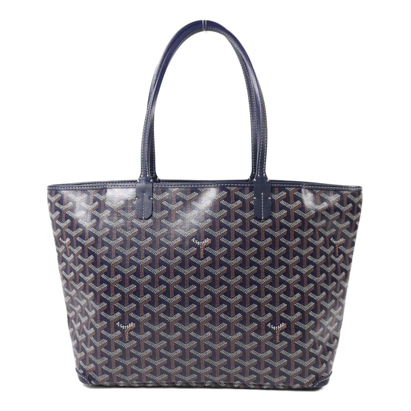 GOYARD 塗層帆布Artois PM銀扣手挽袋