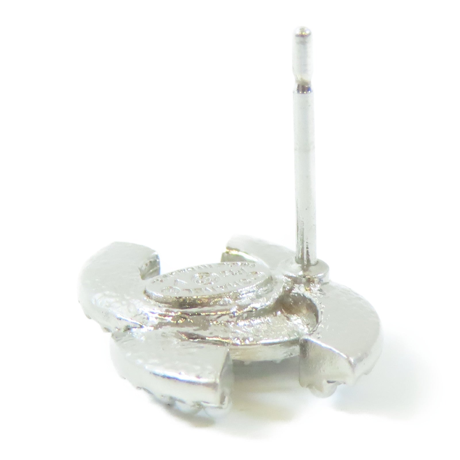 CHANEL 金屬Earrings耳環銀色