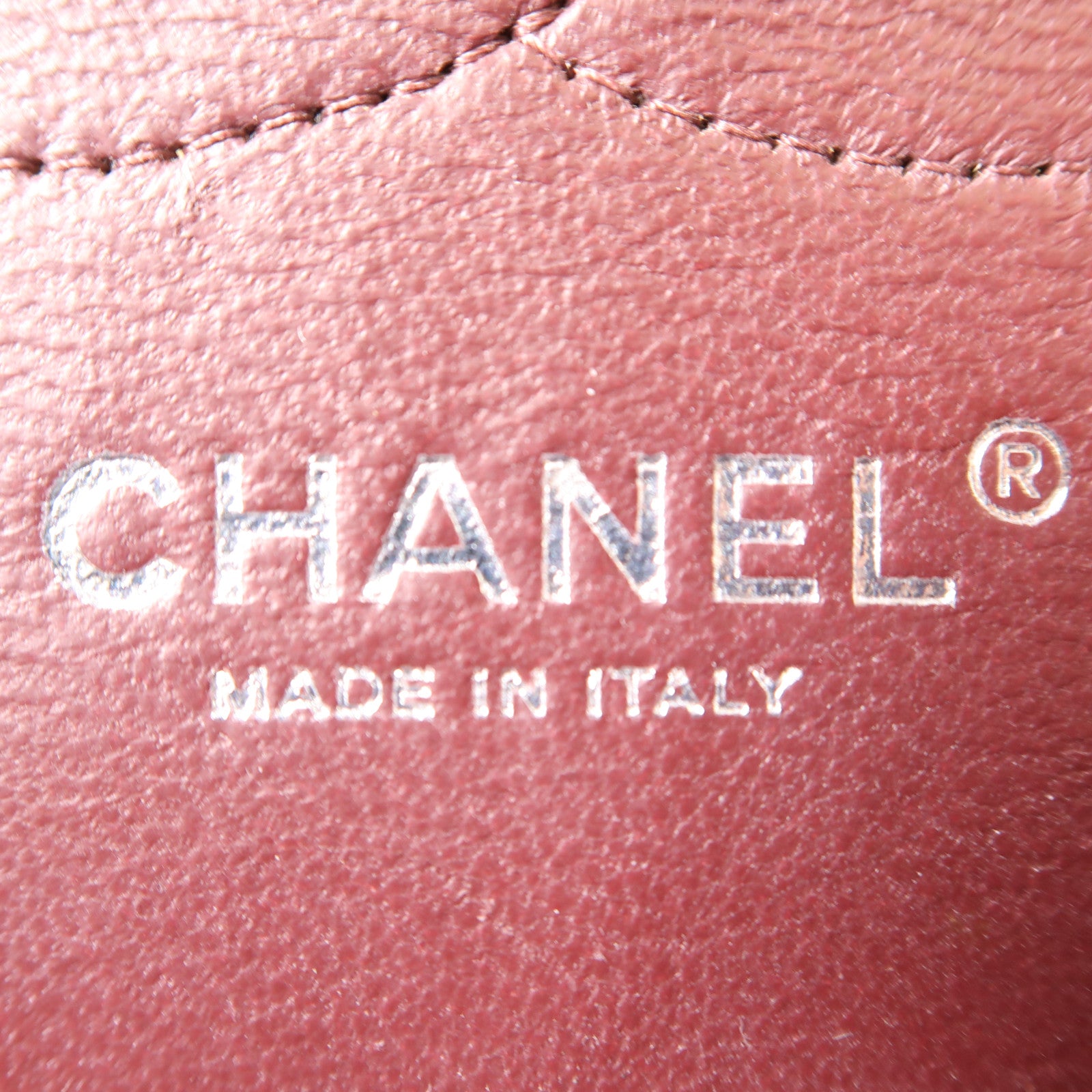 CHANEL 牛皮皮革Large Classic銀扣鏈帶肩背袋黑色