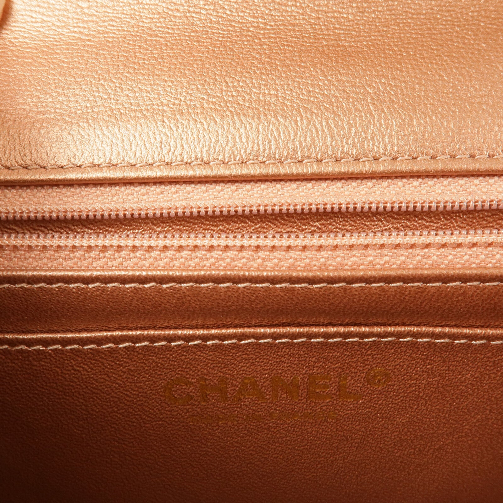 CHANEL 牛皮皮革2.55 Mini鏈帶肩背袋