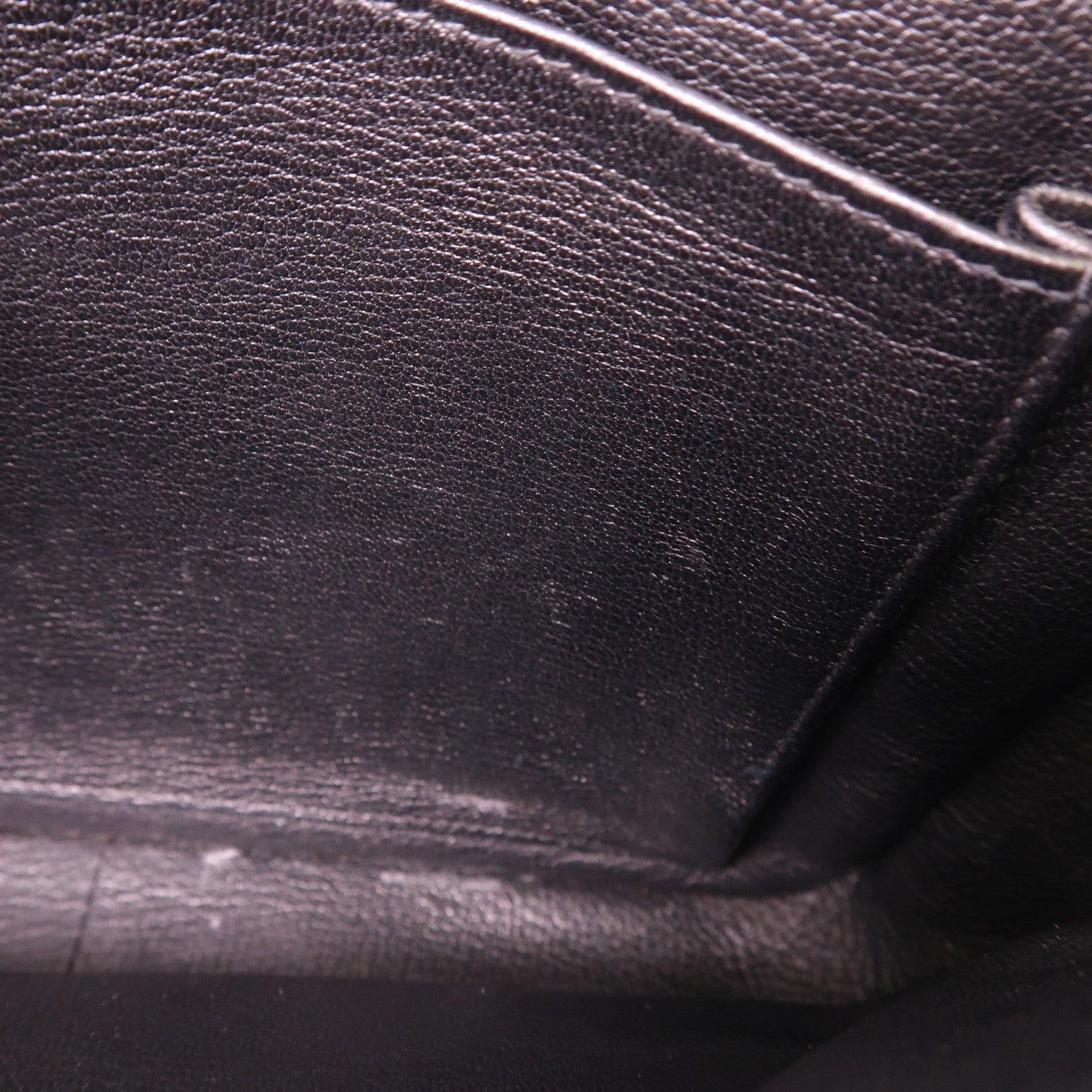 HERMES Clemence皮革Steve 27肩背袋89 Noir