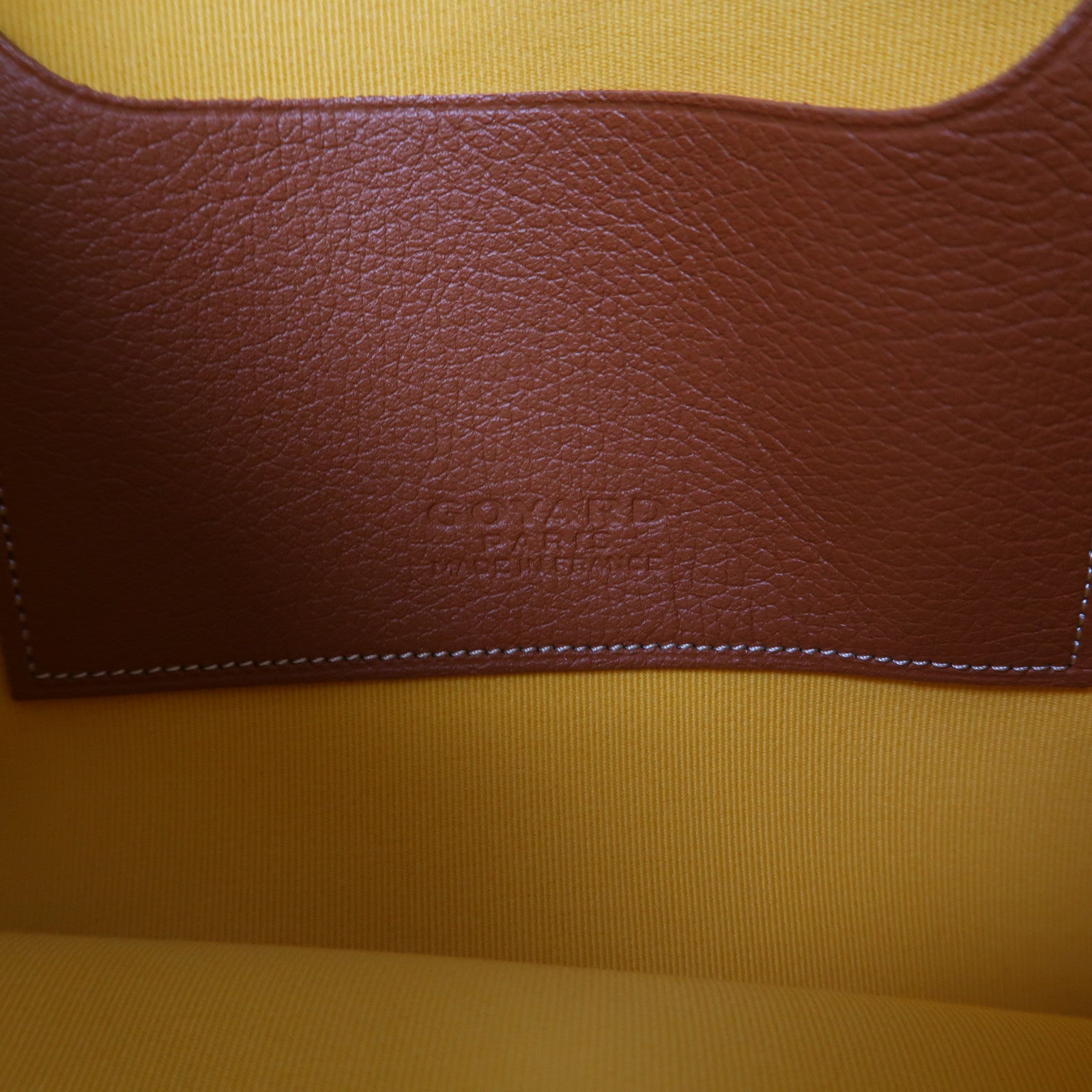 GOYARD 塗層帆布Pouch銀扣手拿包黑色/啡色