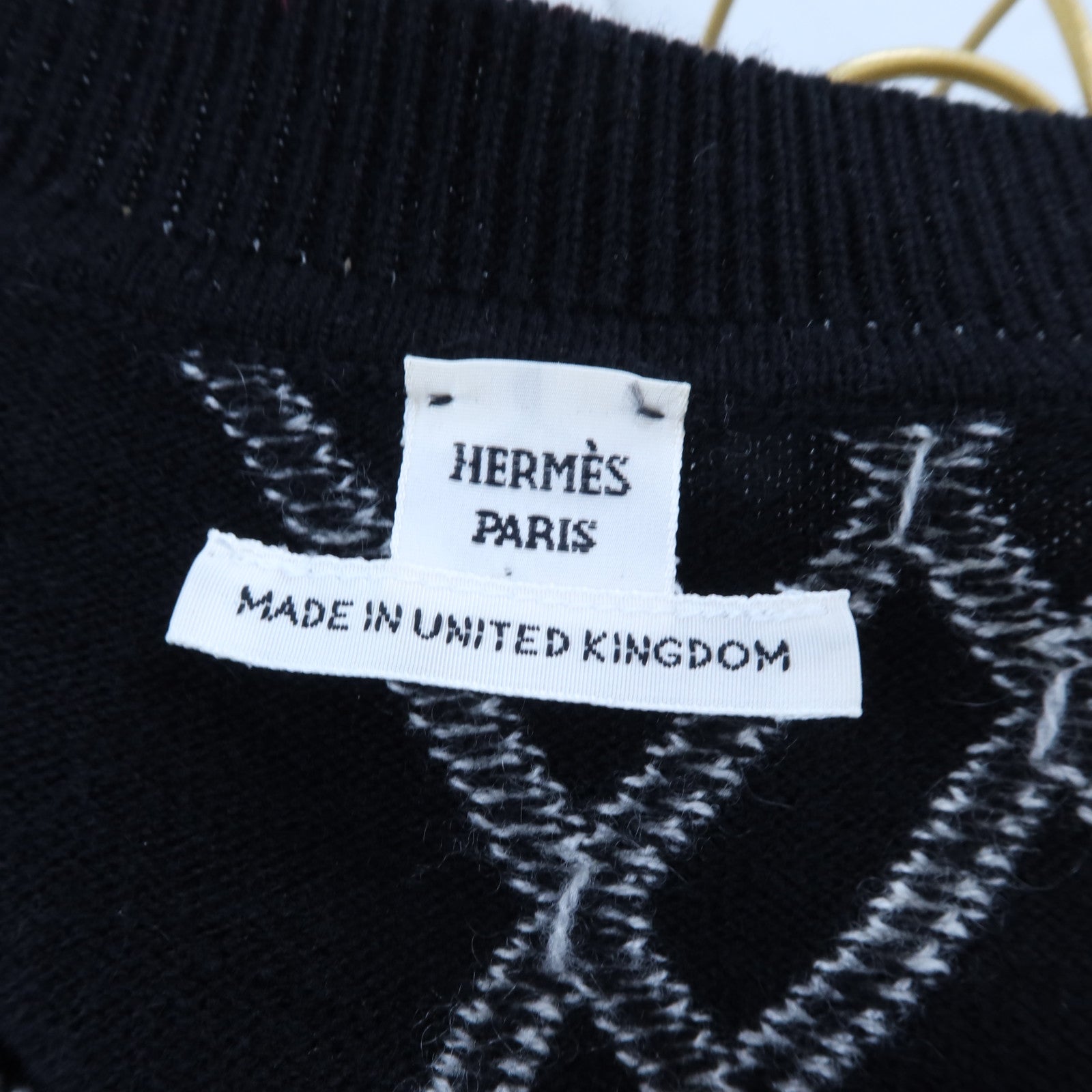 HERMES Cashmere Round H連身裙