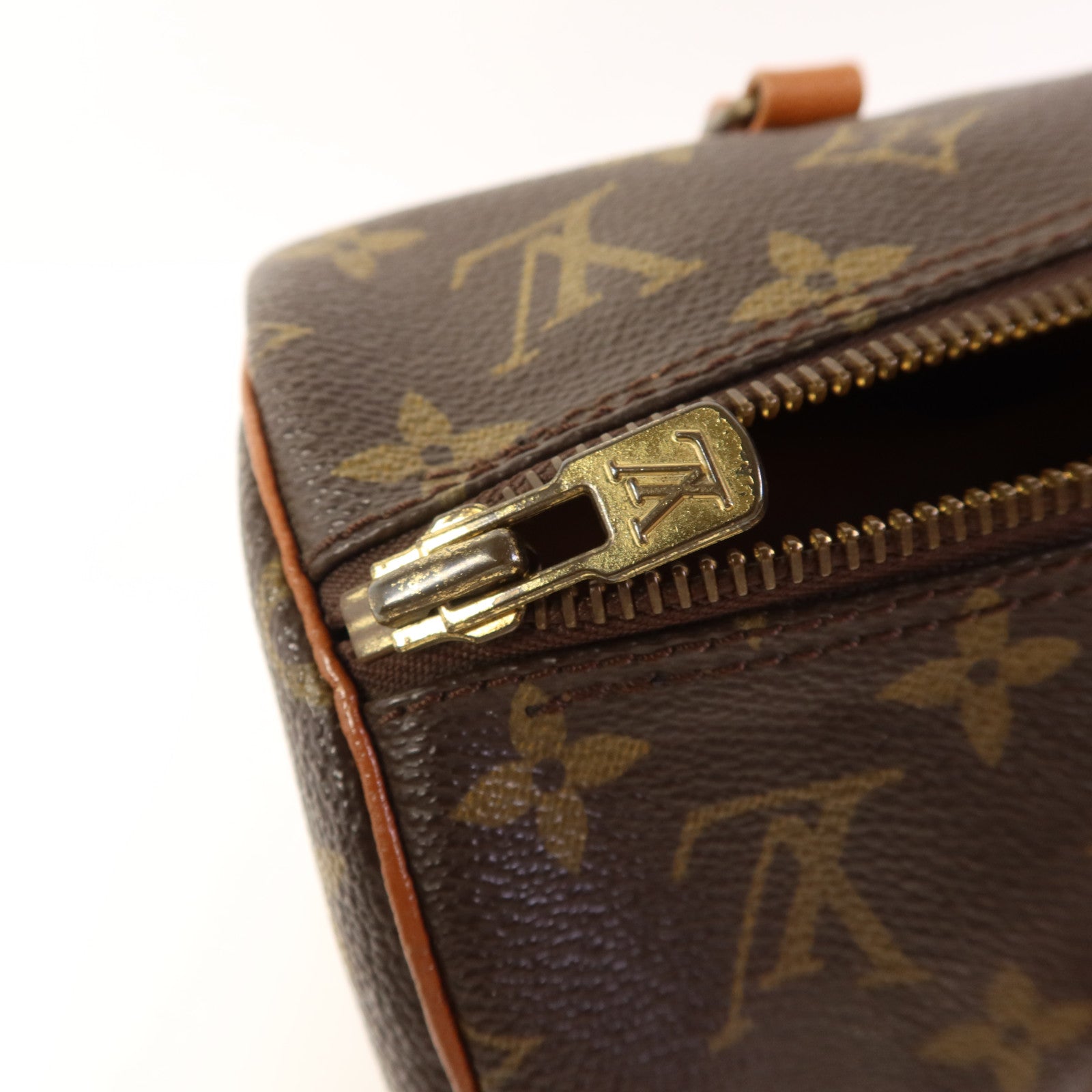 LOUIS VUITTON Monogram Papillon 30金扣手挽袋