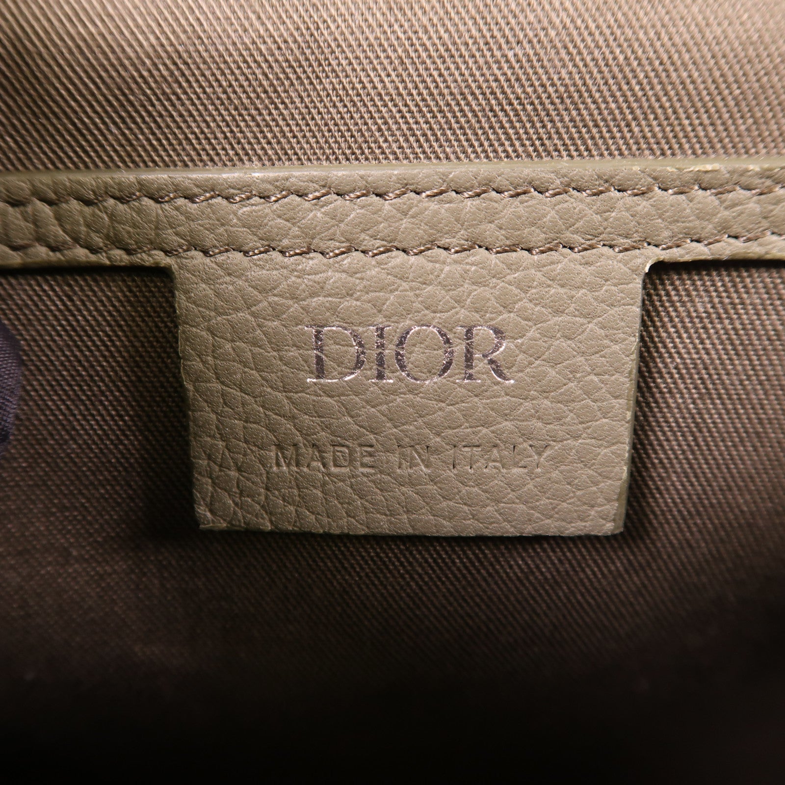Dior 帆布Dior Oblique Shoulder Bag銀扣肩背袋