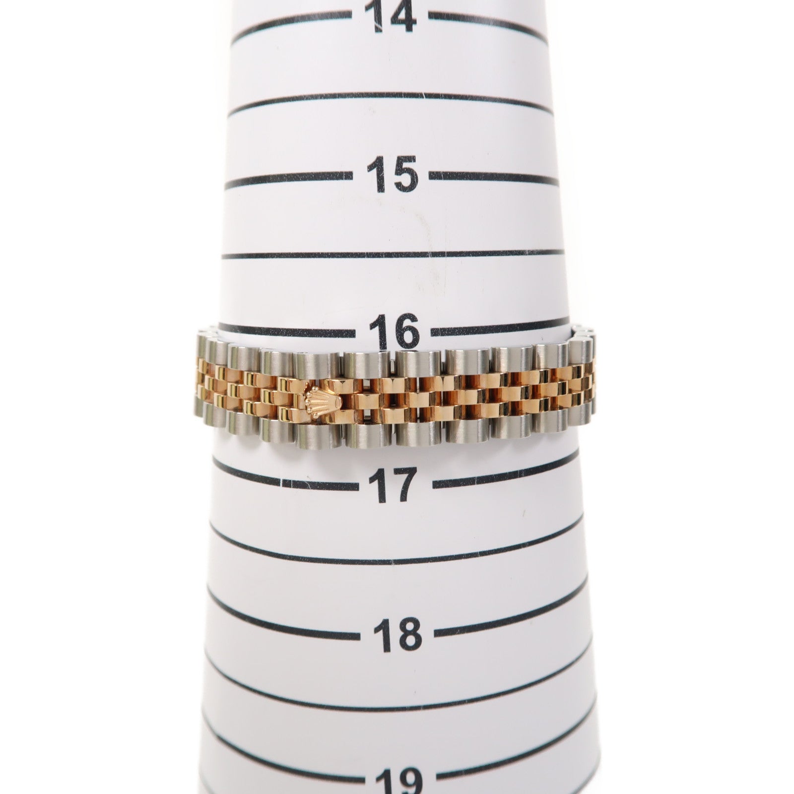 ROLEX 18K玫瑰金/不鏽鋼 Datejust自動機芯手錶白色