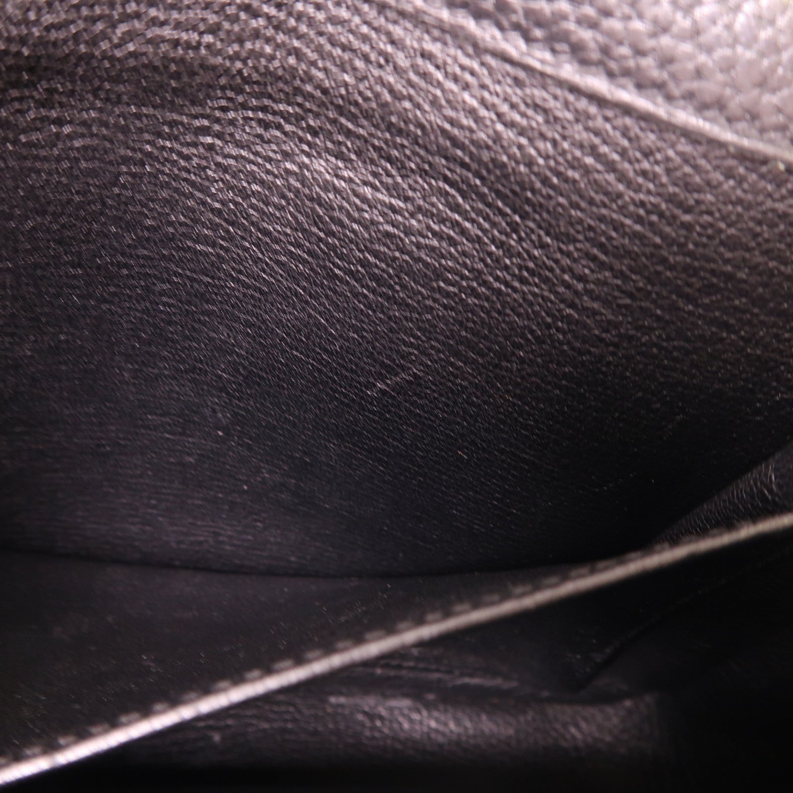 HERMES Clemence皮革Steve 27肩背袋89 Noir