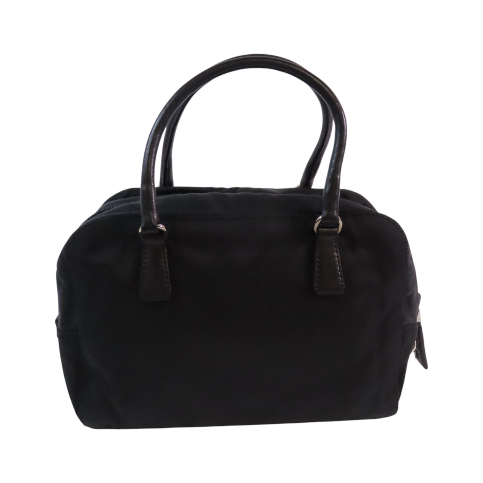 PRADA 尼龍Hand Bag銀扣手挽袋