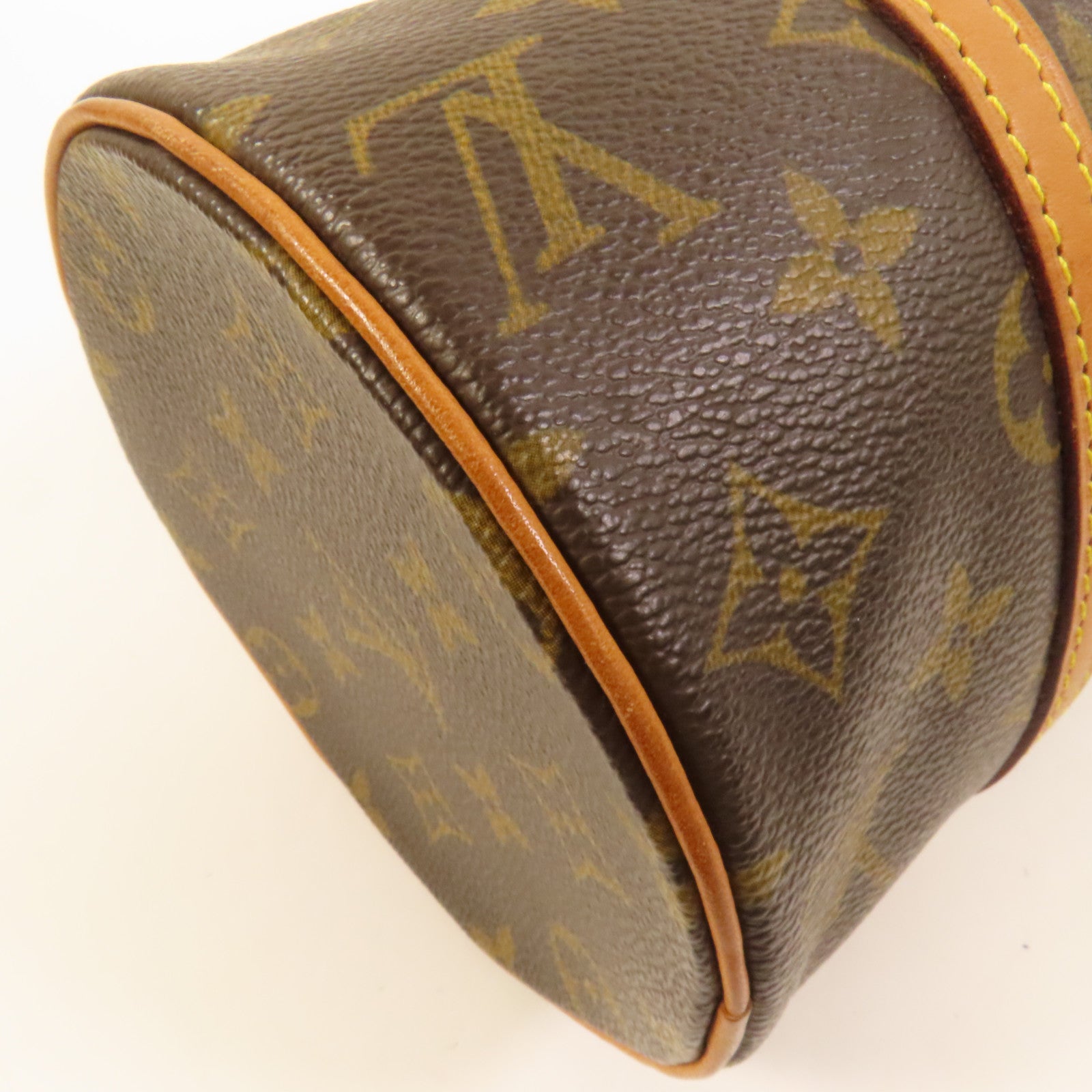 LOUIS VUITTON Monogram Papillon PM金扣手挽袋