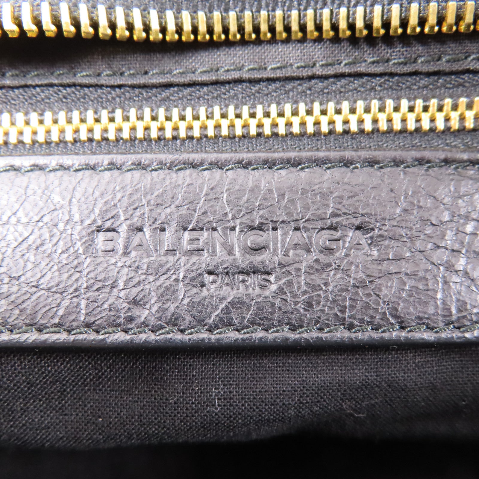 BALENCIAGA 牛皮皮革Giant City金扣手挽肩背兩用袋