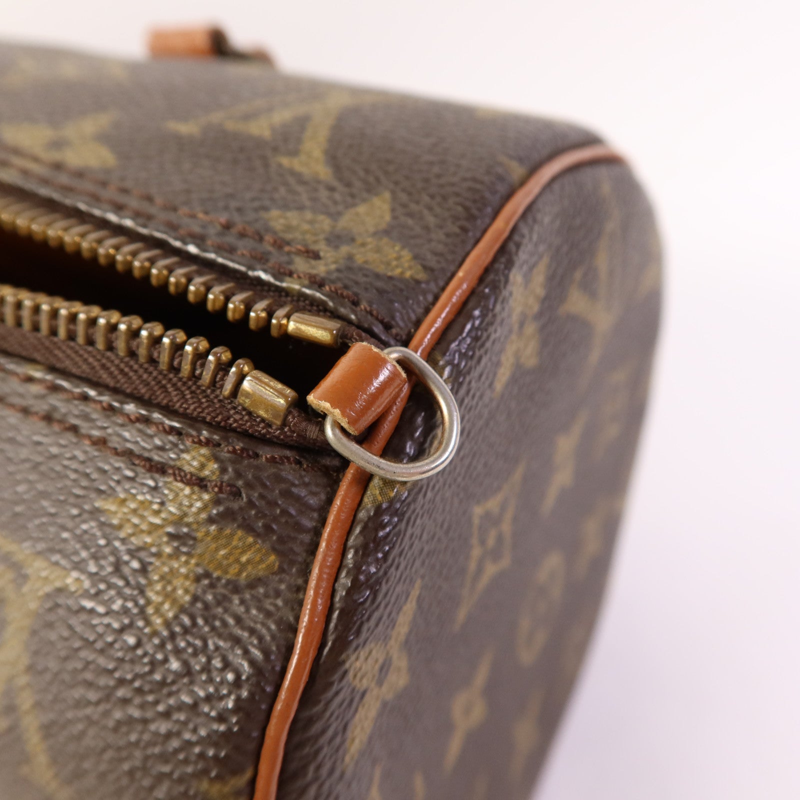 LOUIS VUITTON Monogram Papillon 30金扣手挽袋