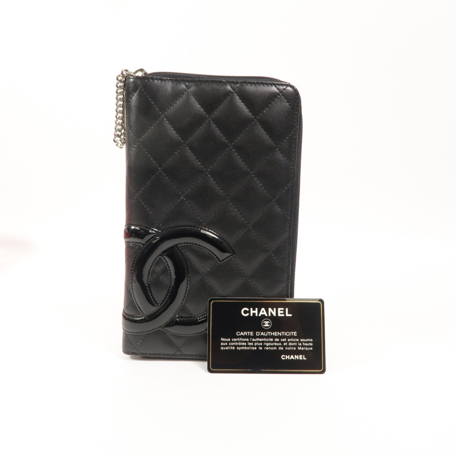 CHANEL 牛皮皮革Cambon Long Wallet長錢包