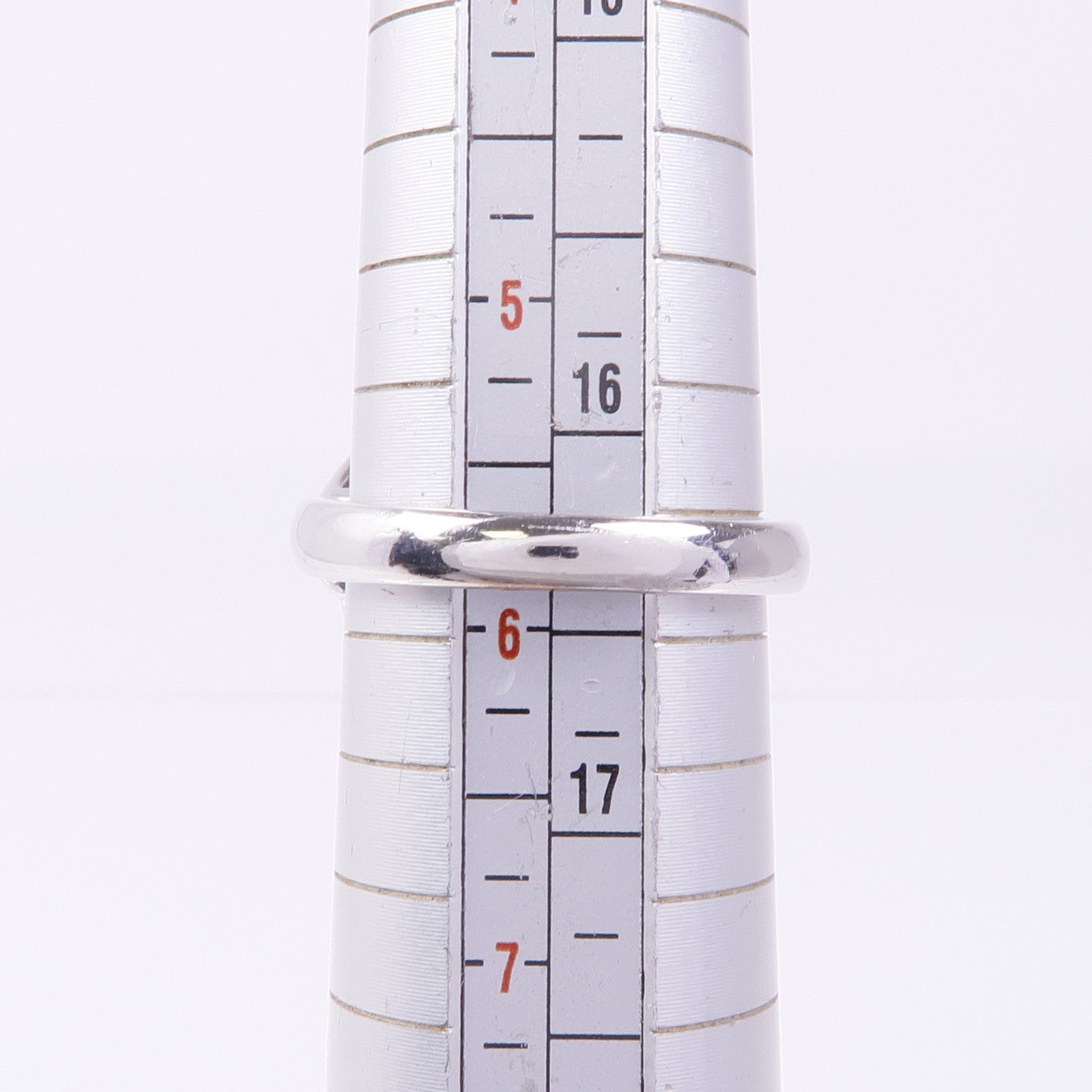 JEWELRY PT900鉑金Sapphire Diamond Ring藍寶石/鑽石戒指US#5.75