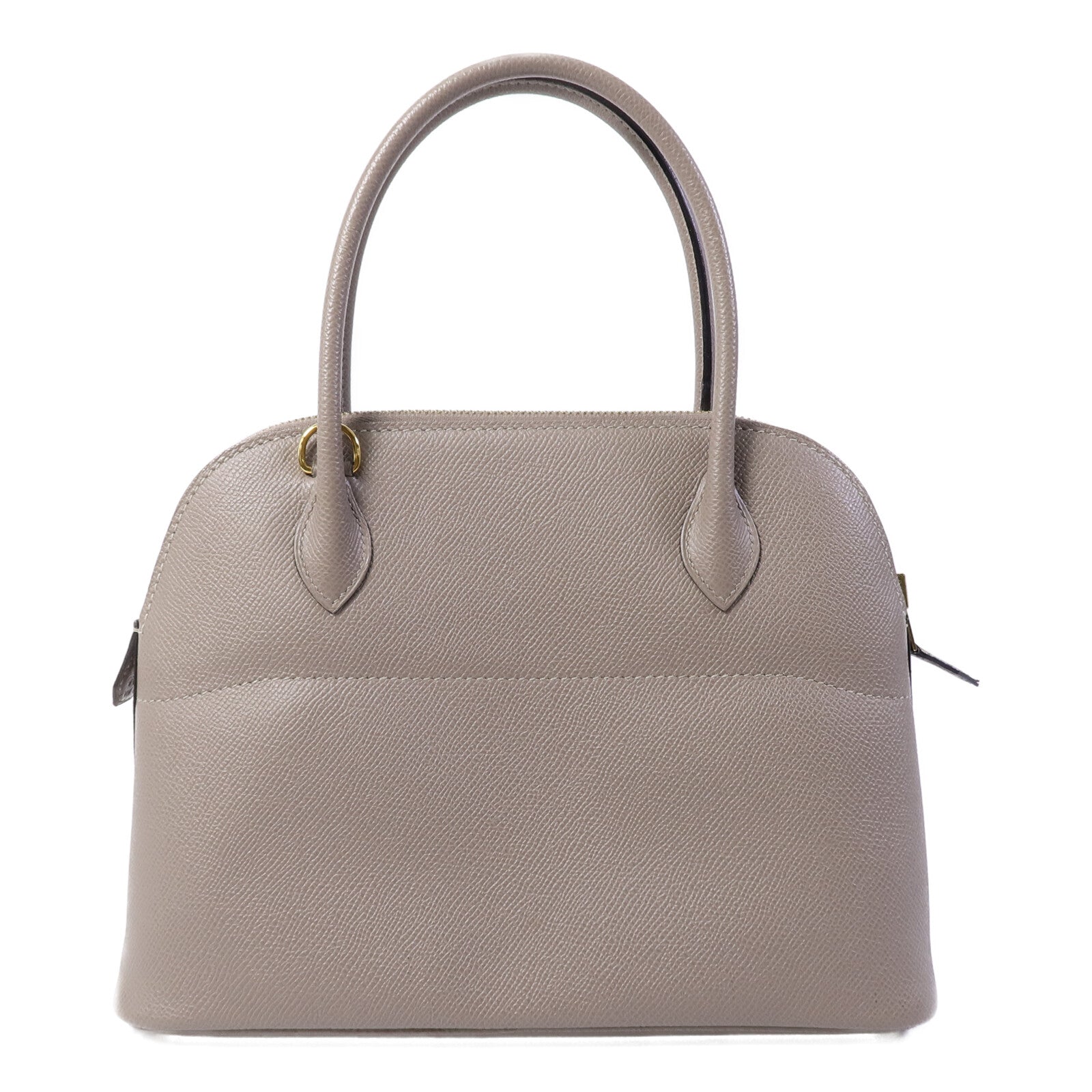 HERMES Epsom皮革Bolide 27手挽肩背兩用袋Gris Tourterelle