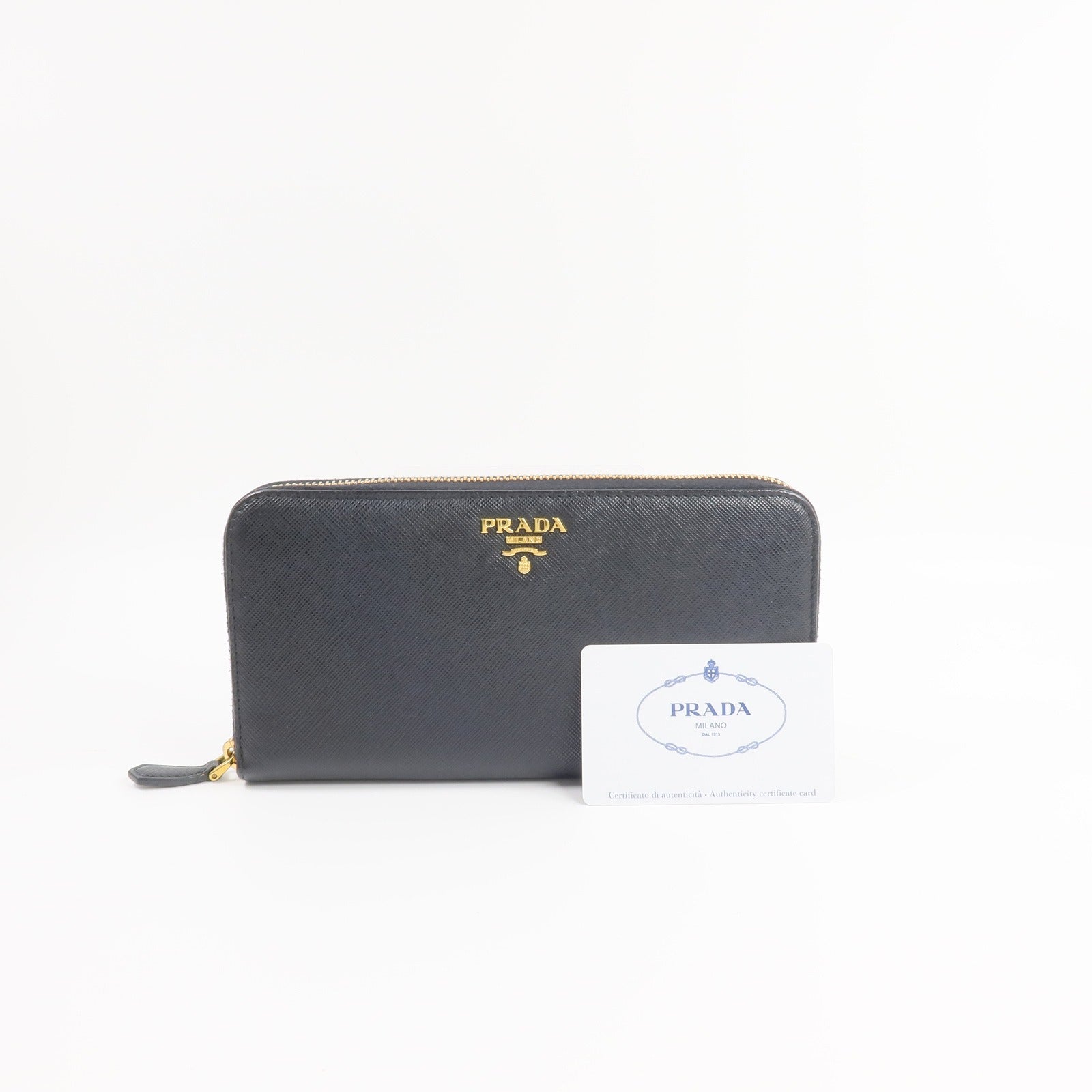 PRADA Saffiano皮革Long Wallet長錢包