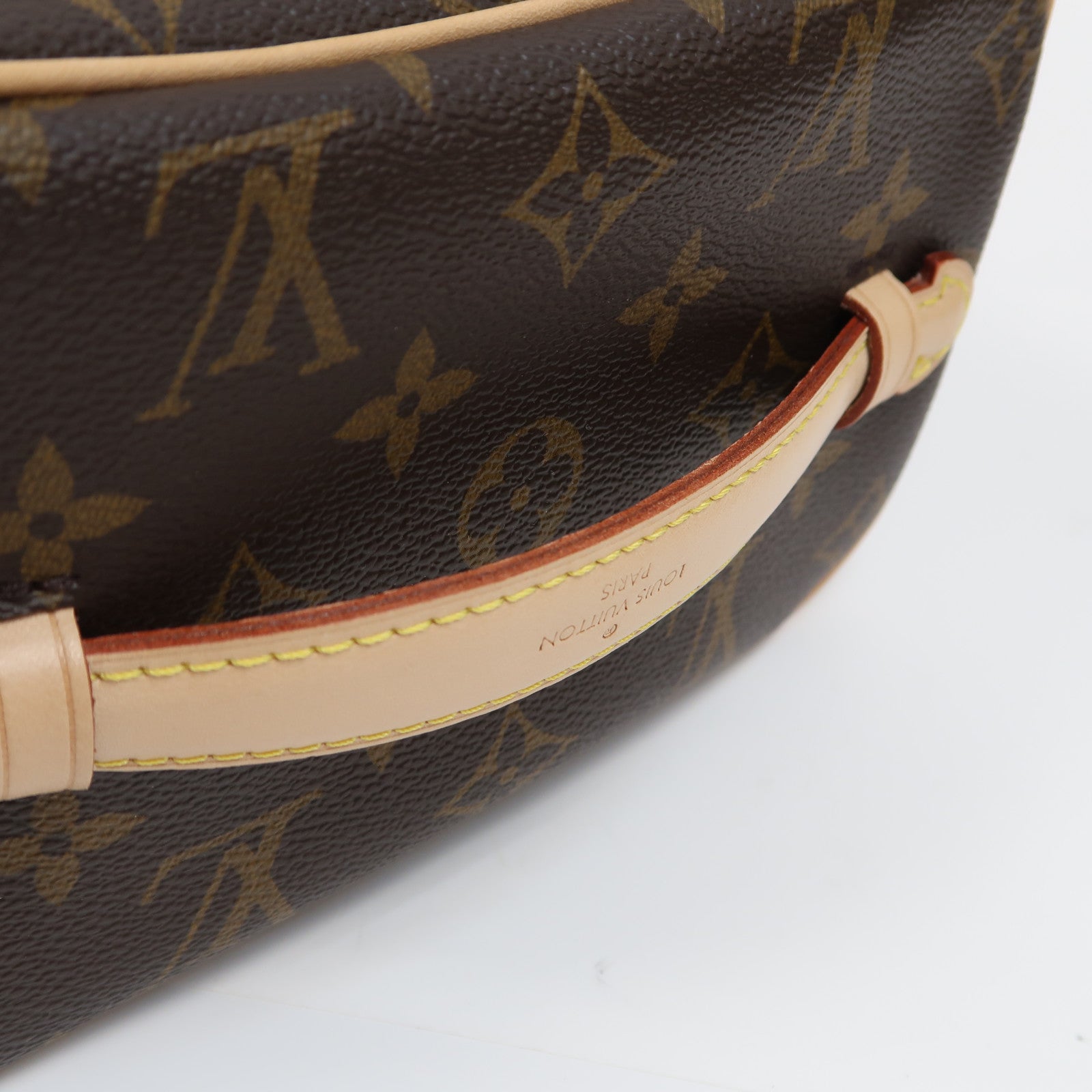 LOUIS VUITTON Monogram Nice Mini金扣手挽袋啡色