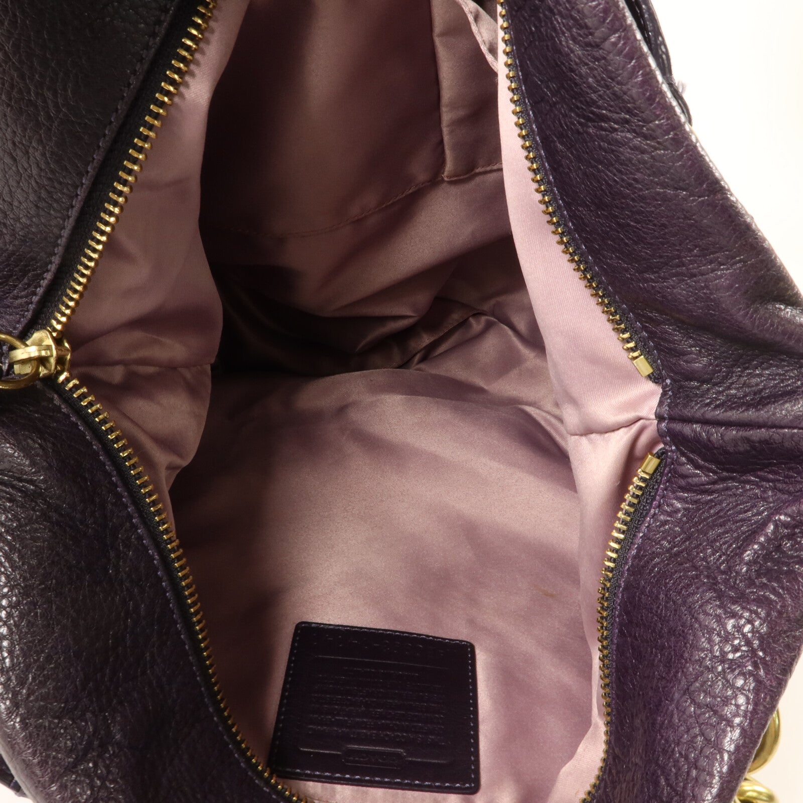 COACH 牛皮皮革2 Way Shoulder Bag手挽肩背兩用袋