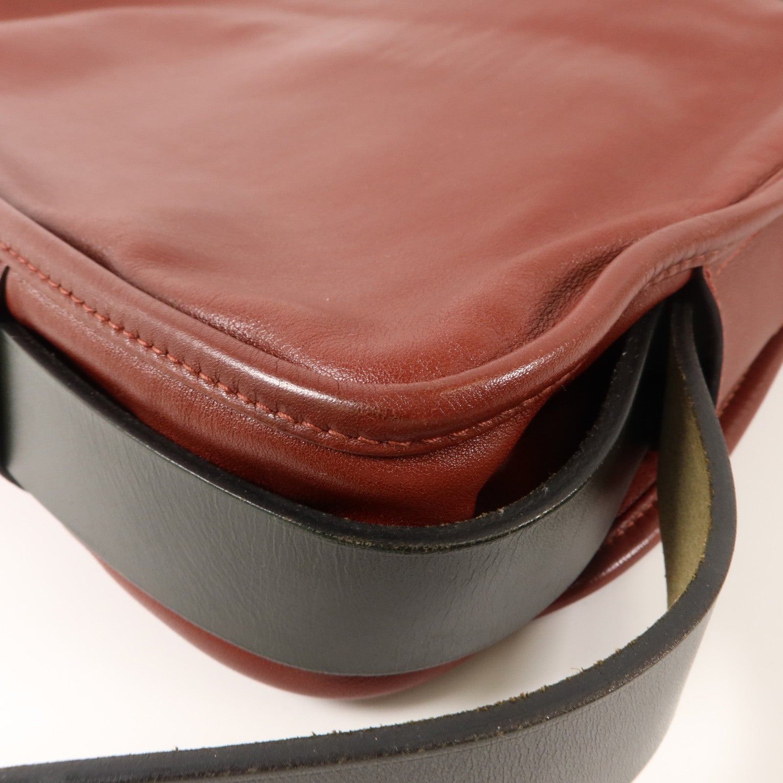 HERMES Swift皮革Barda 30肩背袋Noir