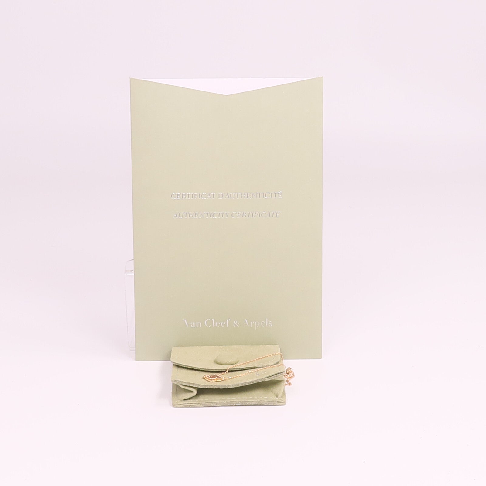 Van Cleef & Arpels 18K玫瑰金Sweet Alhambra Bracelet紅玉髓手鏈