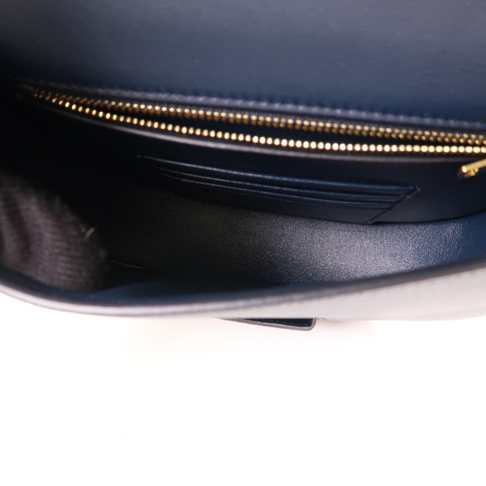 CELINE 牛皮皮革Trotteur金扣肩背袋