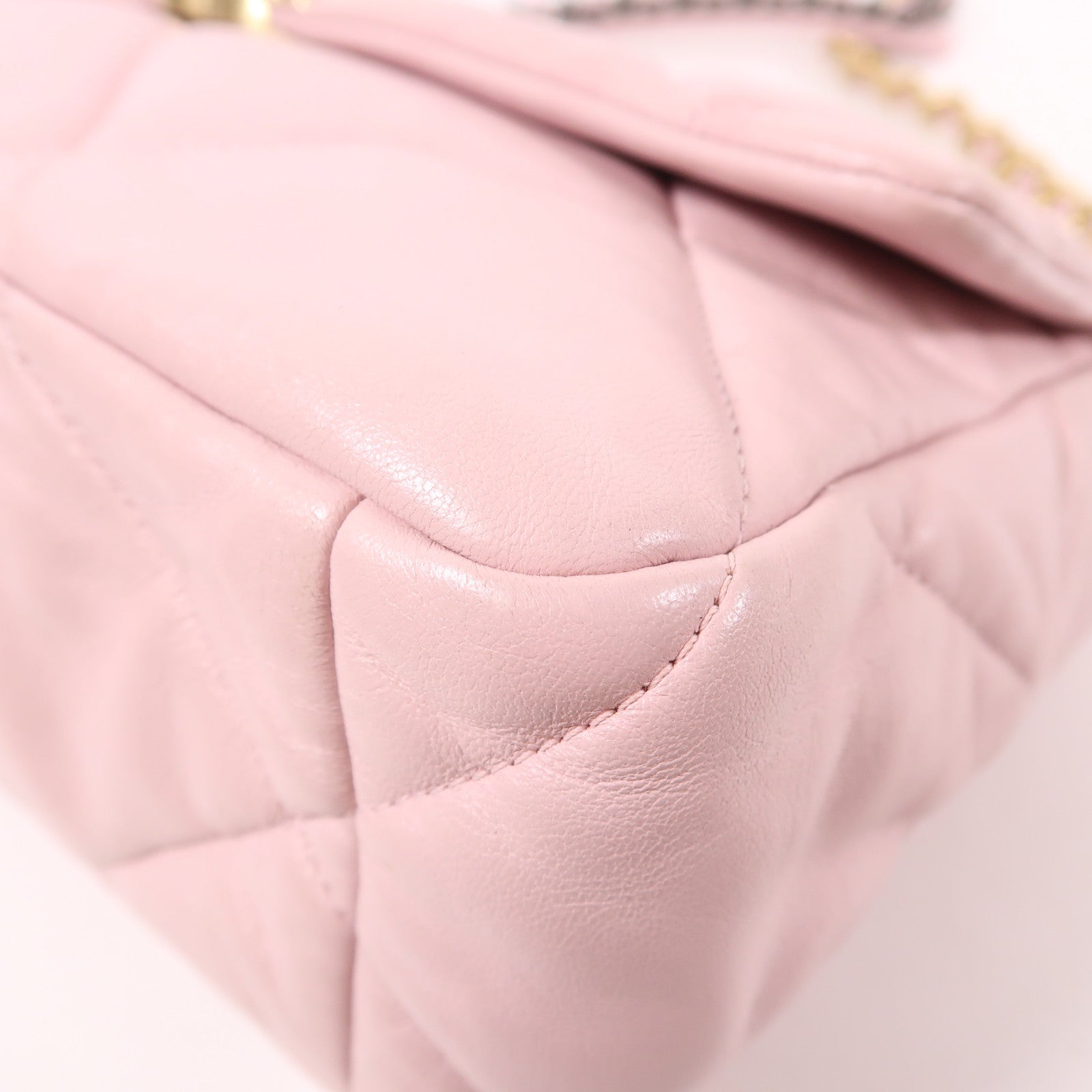 CHANEL 羊皮皮革Chanel 19 Large手挽肩背兩用袋