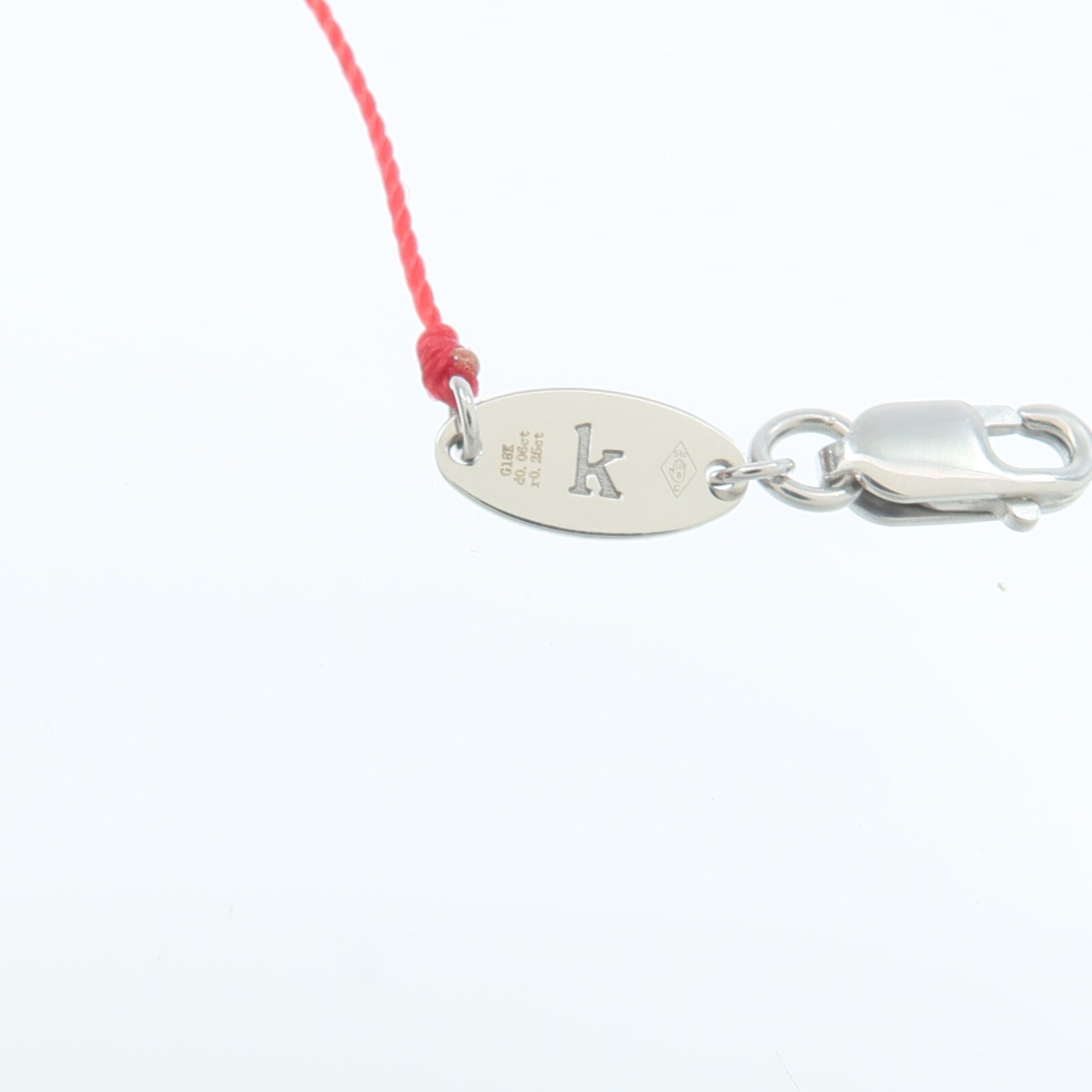 JEWELRY 18K白金Ruby Diamond Bracelet紅寶石鑽石手繩