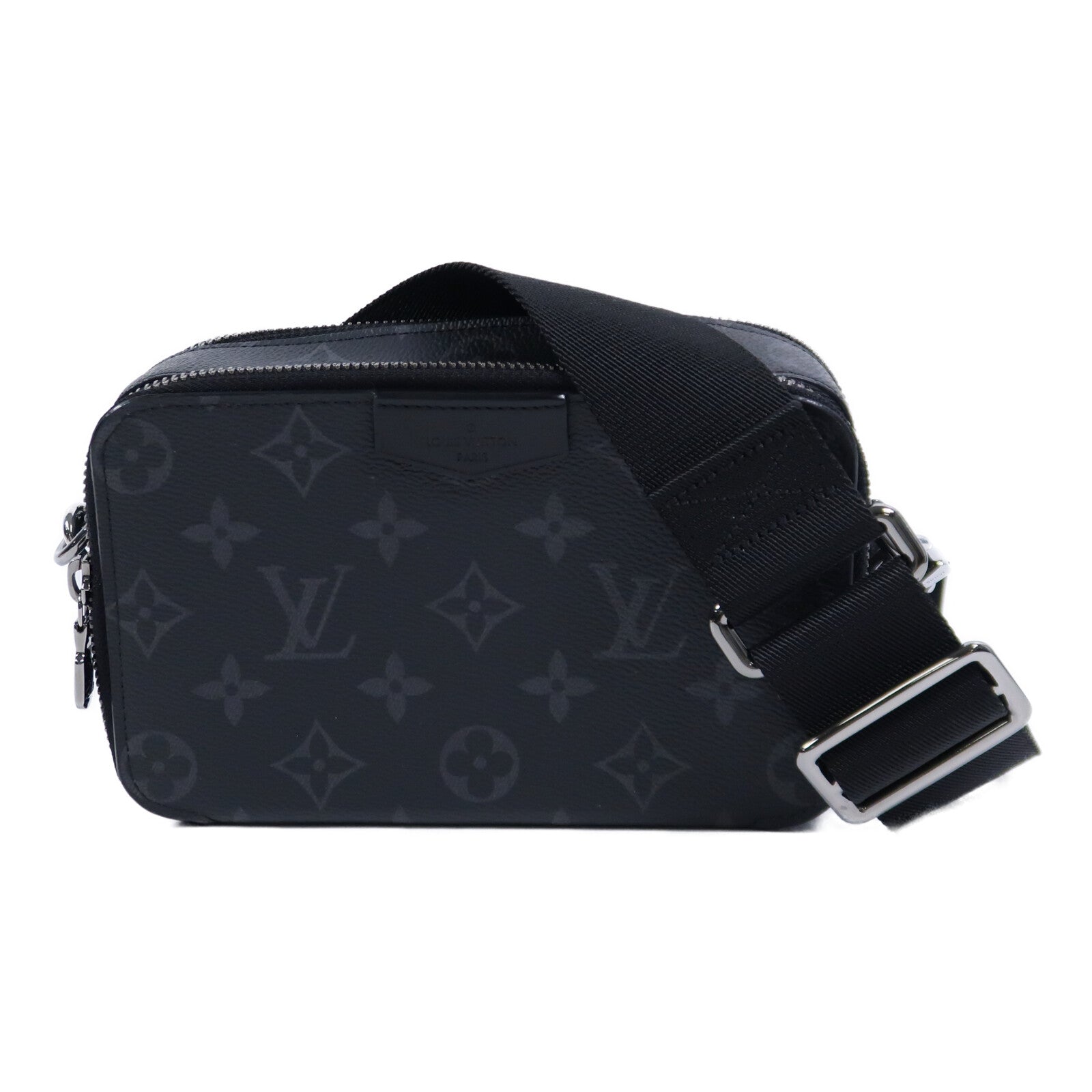 LOUIS VUITTON Monogram Eclipse Alpha肩背袋